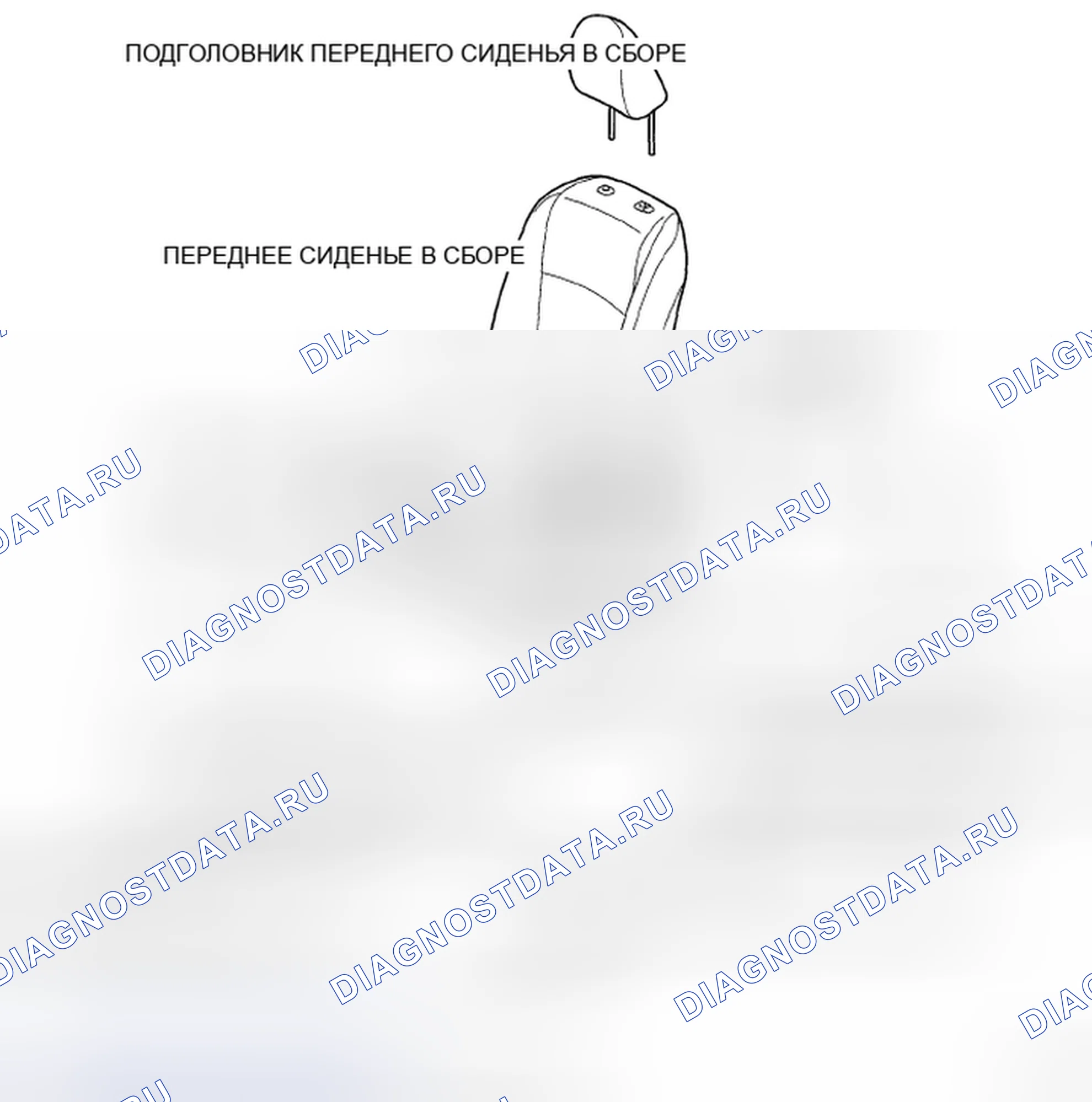 Рис. 73: КОМПОНЕНТЫ. Toyota Highlander II