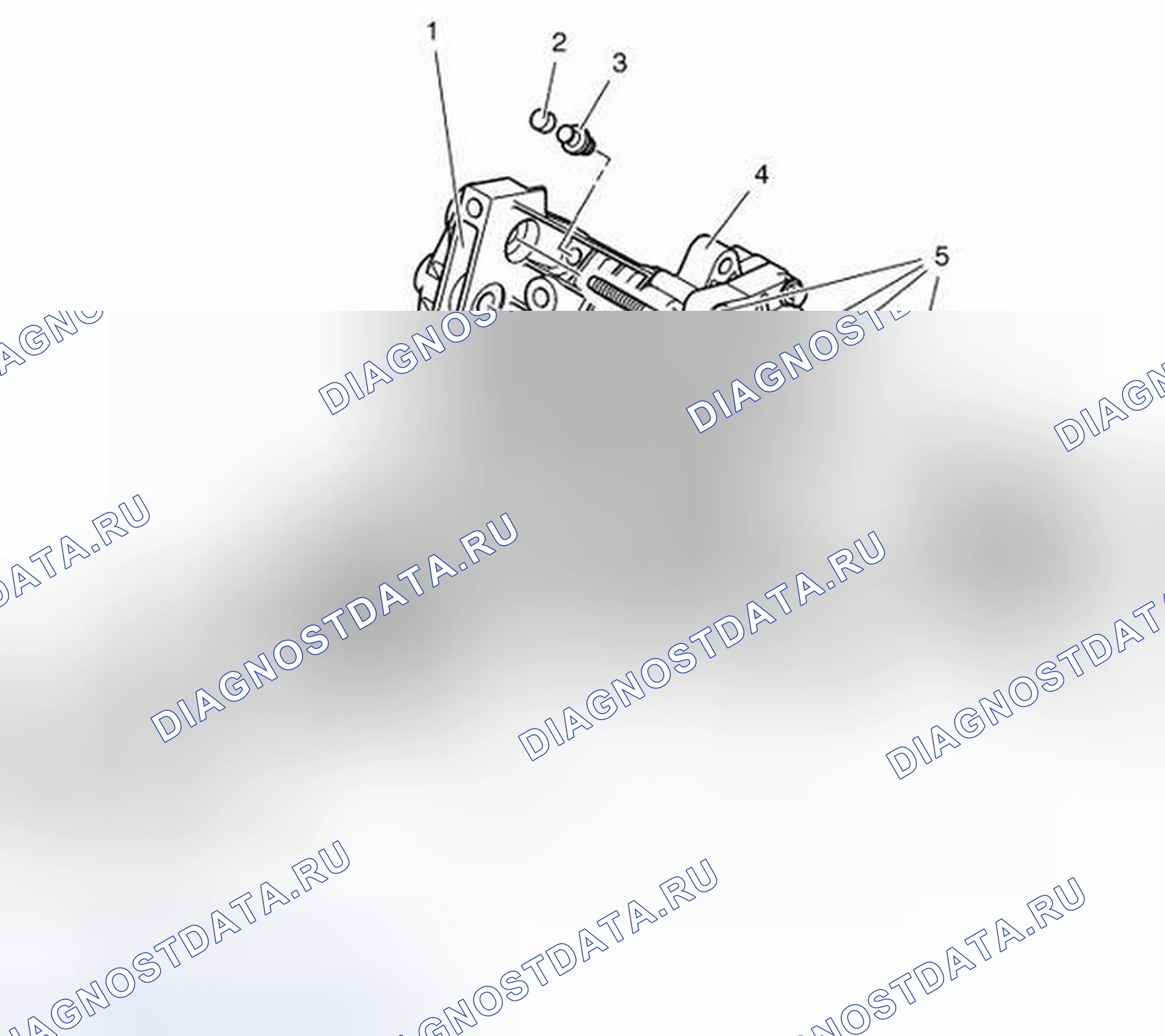 Рис. 102: Раздаточная коробка в разобранном виде. Kia Picanto III рестайлинг