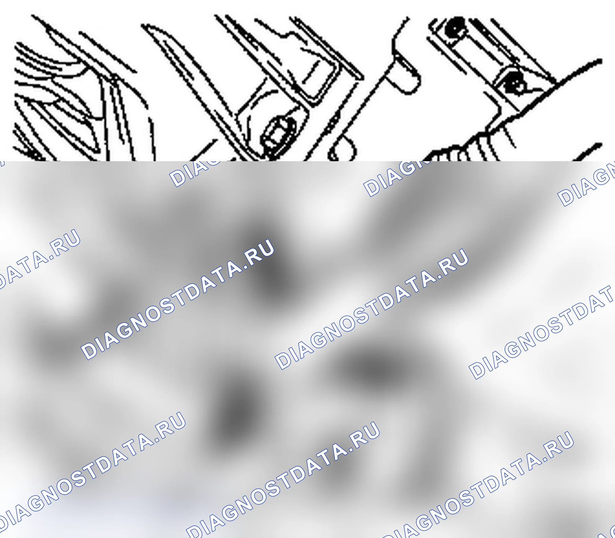 Снять и установить головку блока цилиндров (Z 10 XE, Z 10 ХЕР, с кондиционером). Opel Agila A рестайлинг