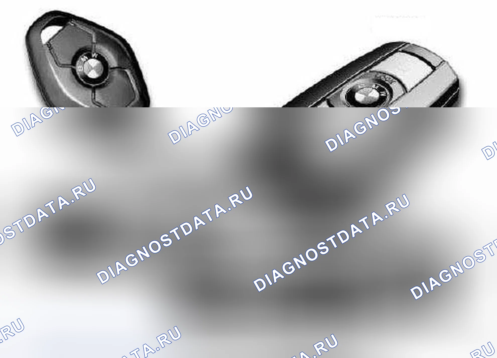 Рис. 284: Система центрального запирания E60, E61, E63, E64. BMW M6 E63/E64