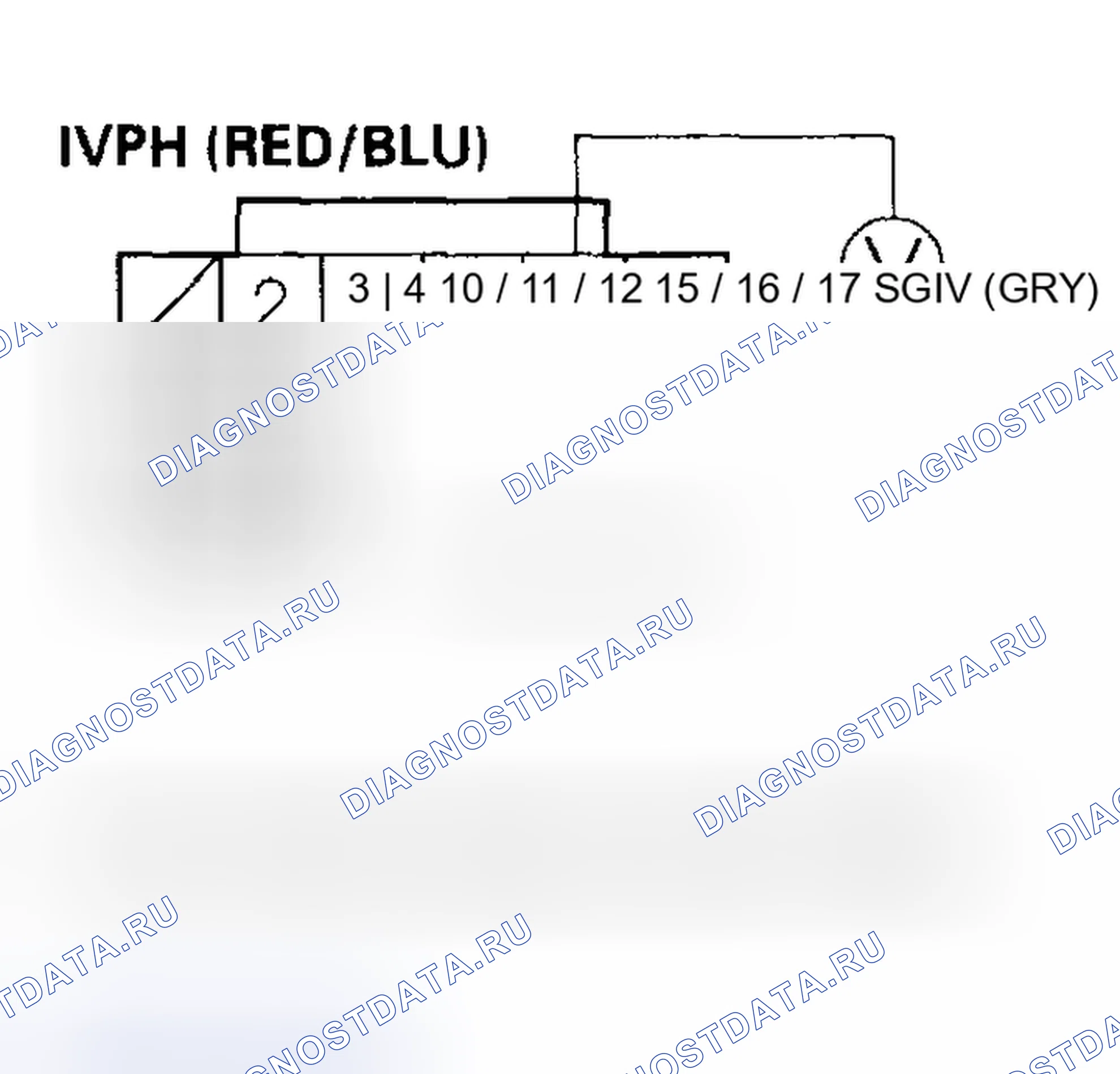 Рис. 1006: расшифровка кода ошибки P1592 (26): Входной сигнал фазы V тока двигателя. Honda Civic VII рестайлинг