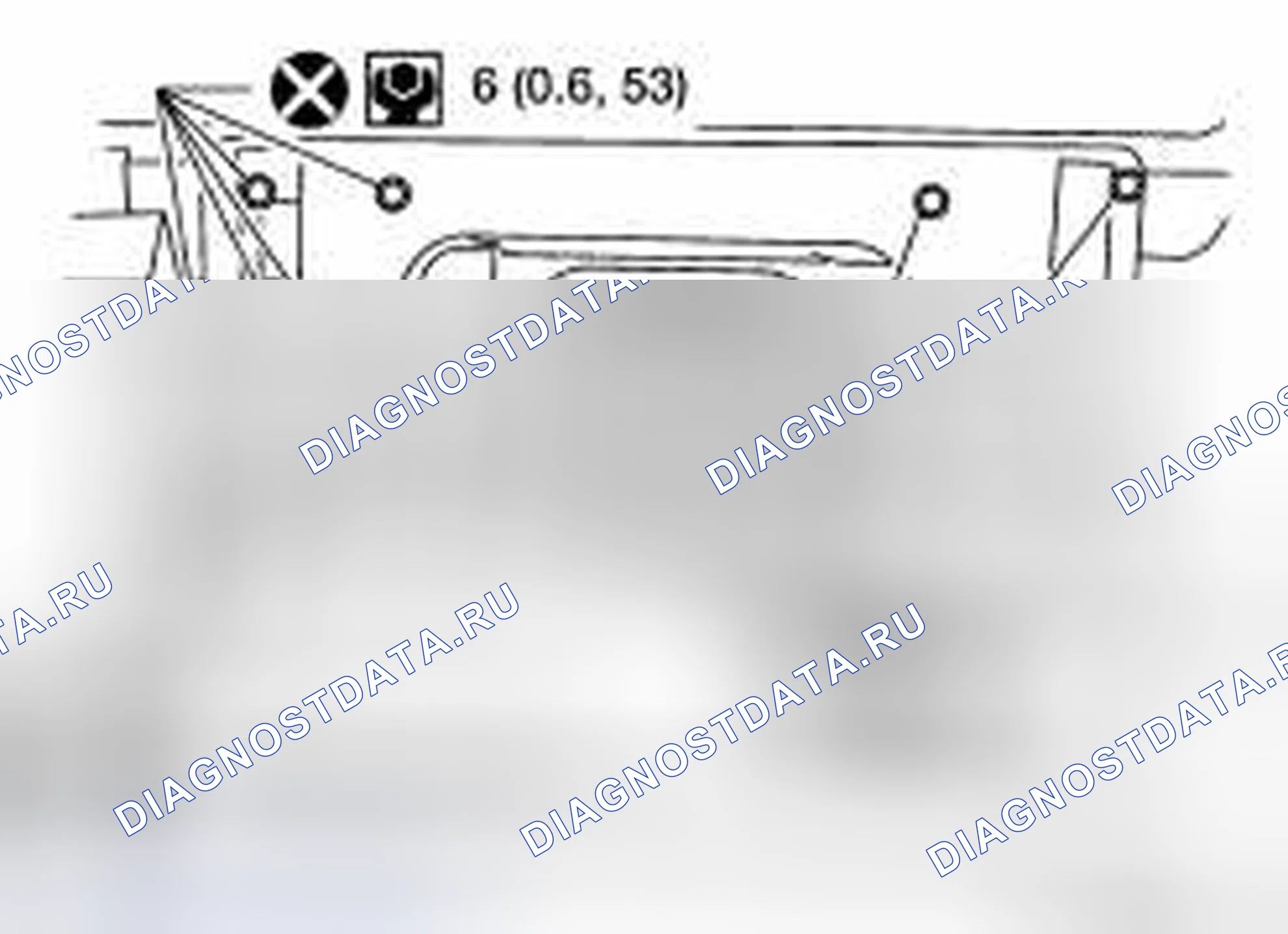 Рис. 71: Сменный модуль подушек безопасности для пассажиров. Nissan Frontier D40