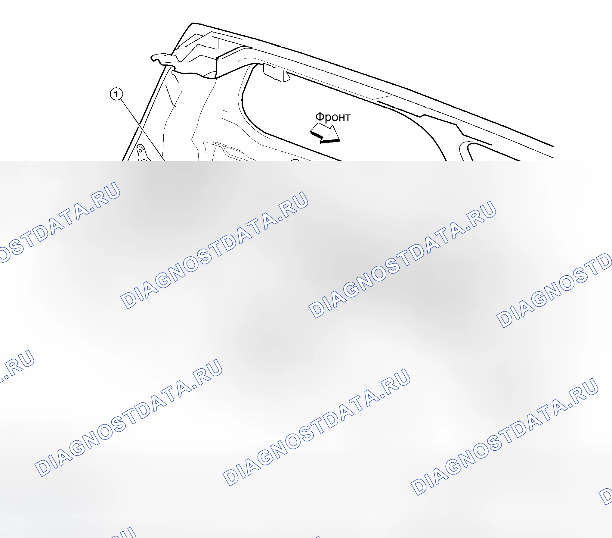Рис. 361: УЗЕЛ КАБЕЛЯ РАЗДВИЖНОЙ ДВЕРИ И ДВИГАТЕЛЬ. Honda S660 I