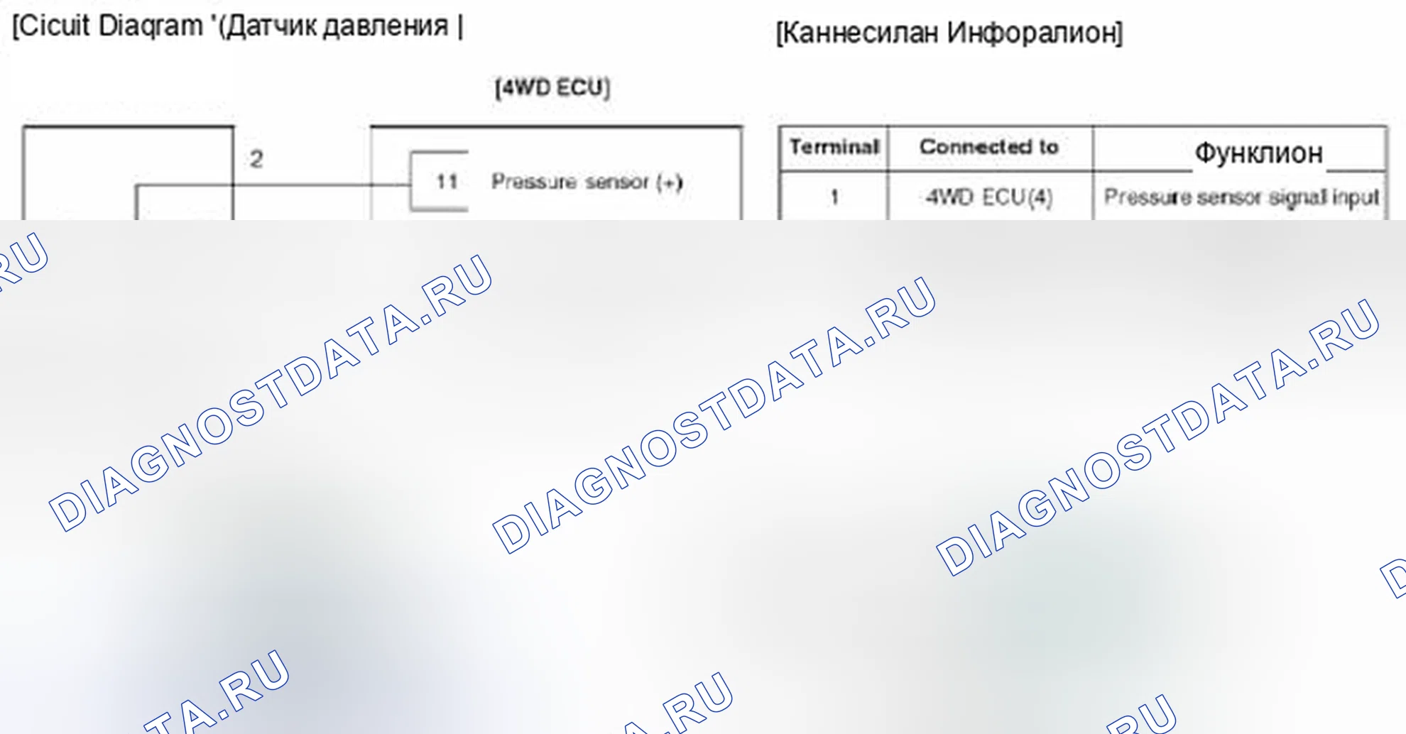 Рис. 44: Принципиальная схема. Hyundai Santa Fe III