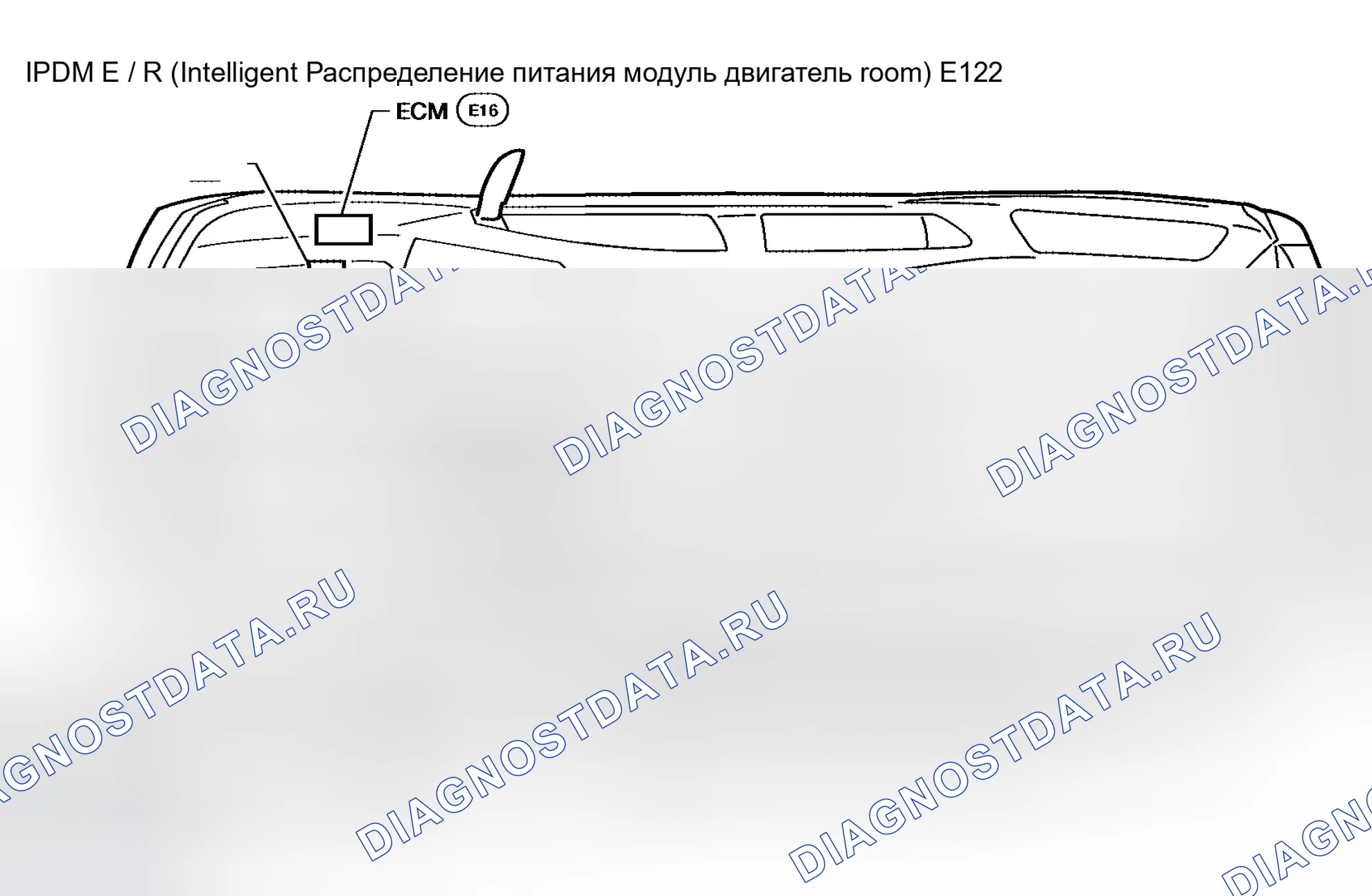 Рис. 179: Расположение компонентов и разъемов кабелей. Infiniti QX56 I