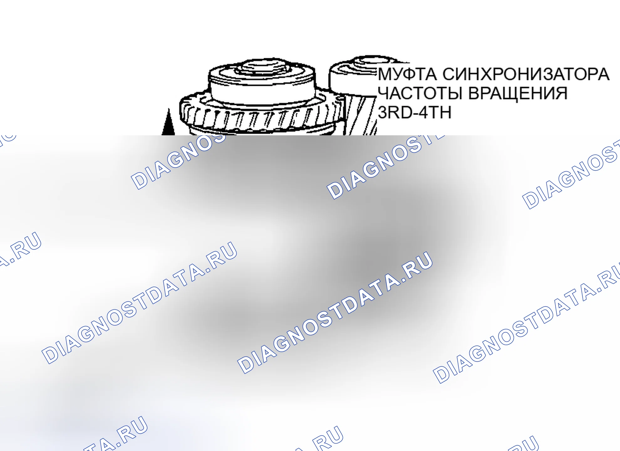 Рис. 60: > > B < < 5TH скорость-REVERSE Переключение FORK / 5TH SPEAD-REVERSE SHITCH RAIL-3RD-4TH VELOCITY SEND FLOCK / 3RD-xta x5 SPE 4TH. Mazda MX-5 NA