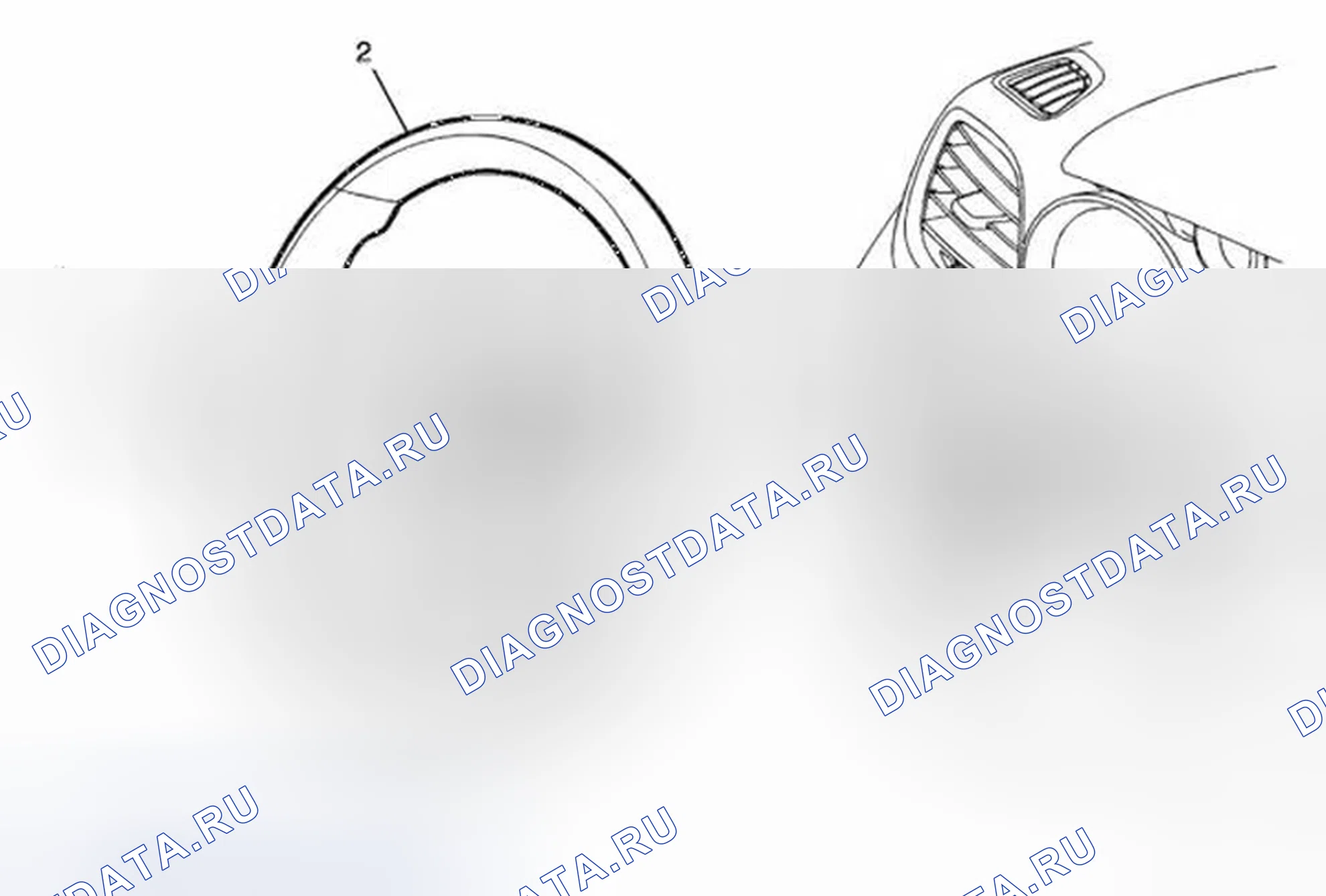 Рис. 25: Замена рулевого колеса (Encore). Buick Encore I
