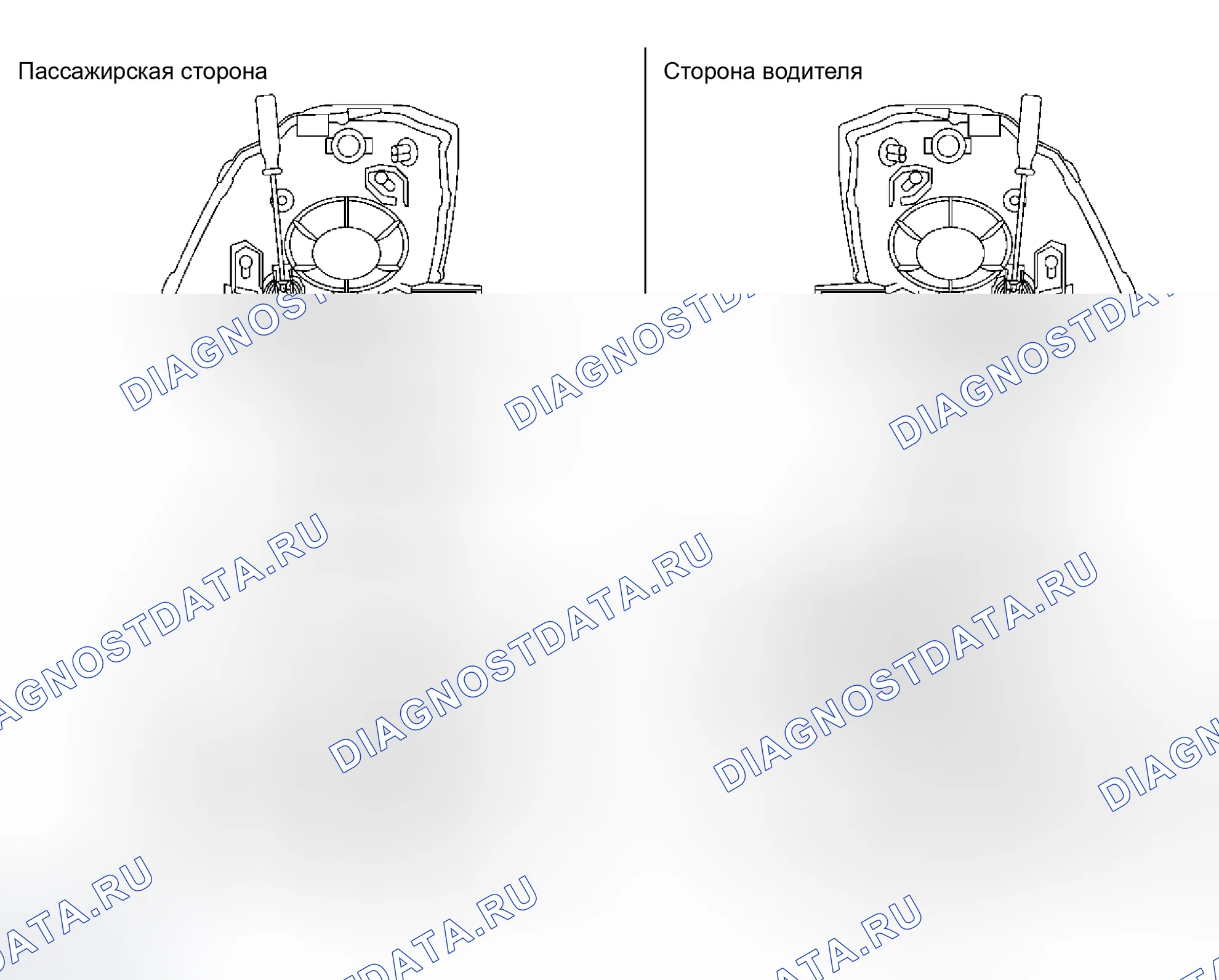 Рис. 112: Регулировка прицеливания. Nissan 350Z I