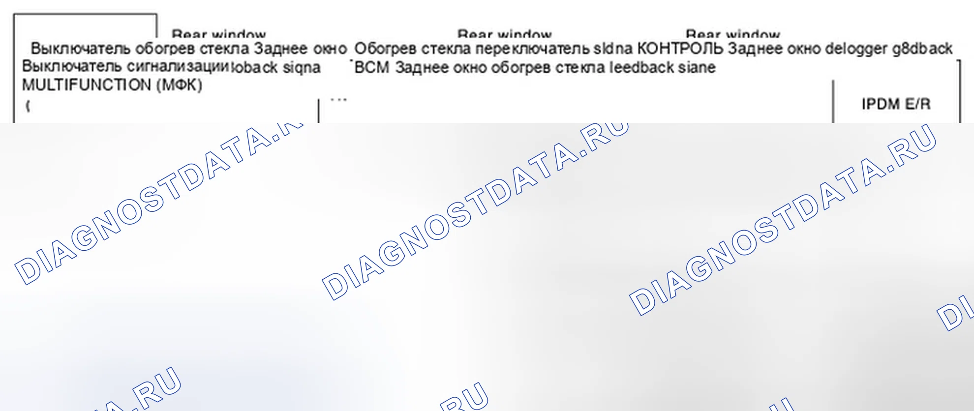 Рис. 2: Схема системы. Infiniti QX56 II