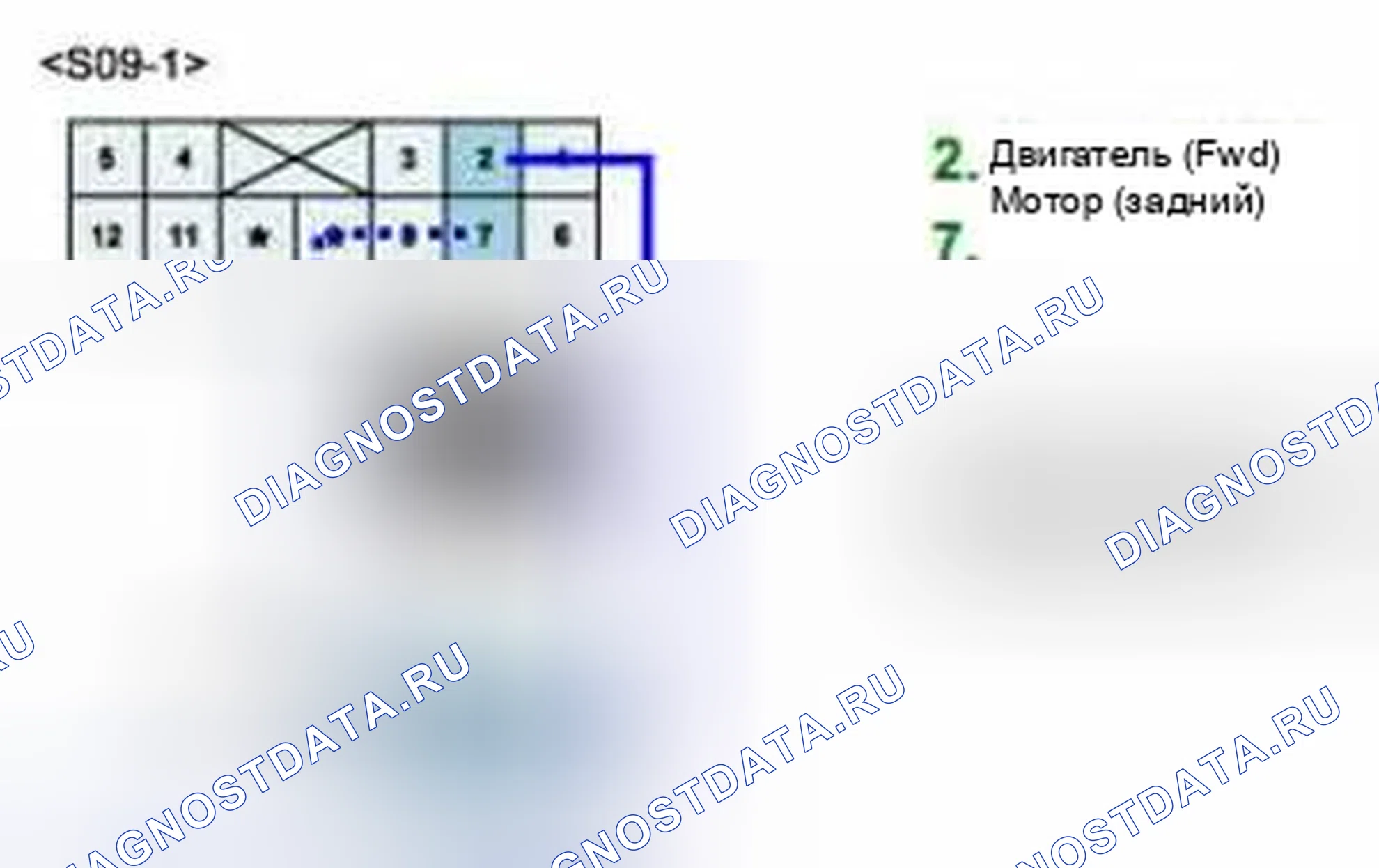 Рис. 336: Проверка силовой цепи двигателя. Kia Sedona II рестайлинг