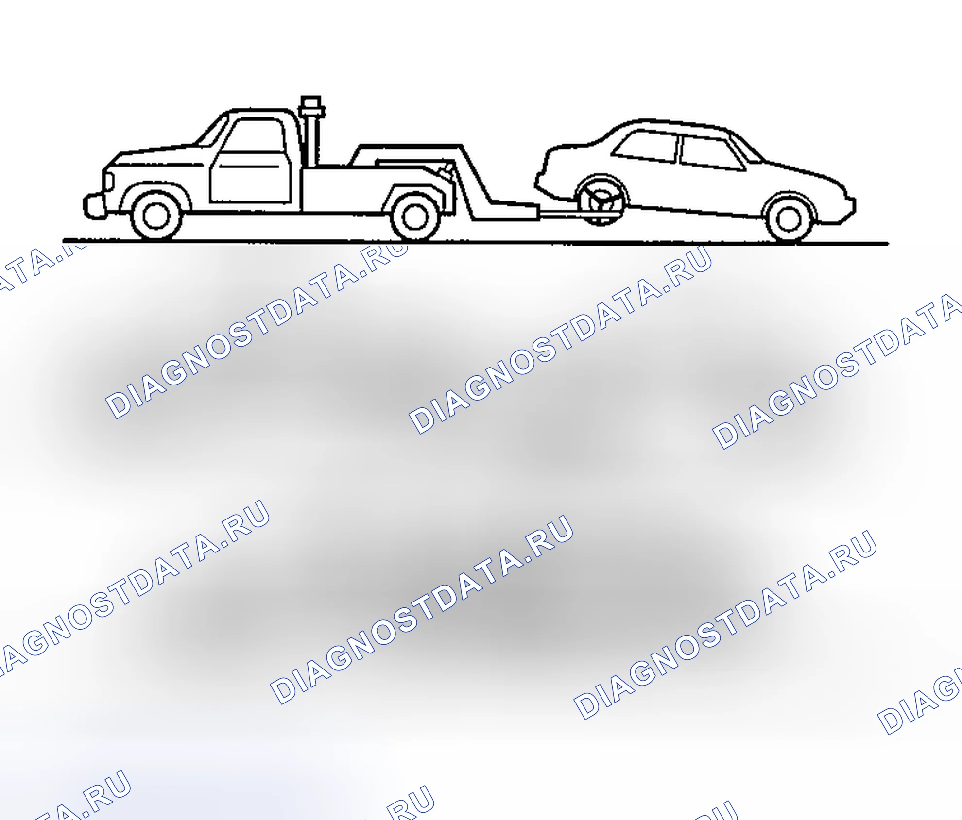 Рис. 53: Буксировка. Mazda RX-8 I