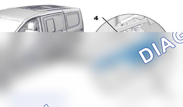 Снятие - Установка: переднего сиденья — c4cm0cdd. Citroen Jumpy II