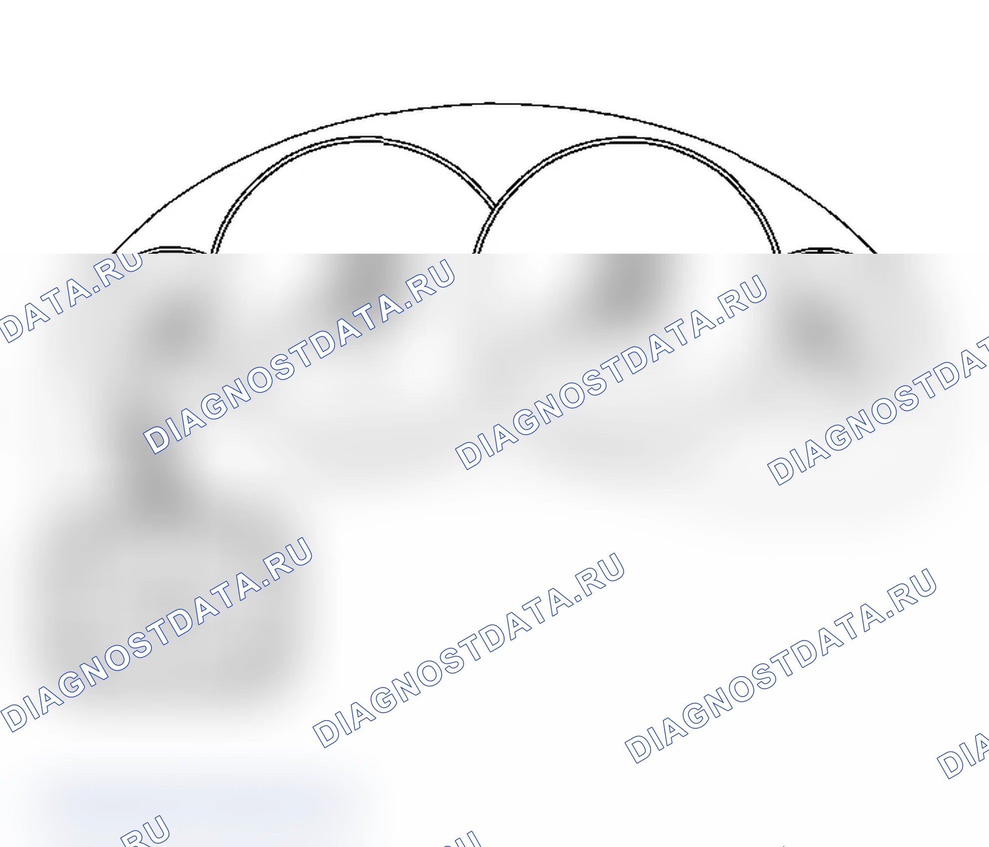 Рис. 18: СИГНАЛЬНЫЙ ОГОНЬ ПОДУШКИ БЕЗОПАСНОСТИ. Subaru Impreza WRX GH