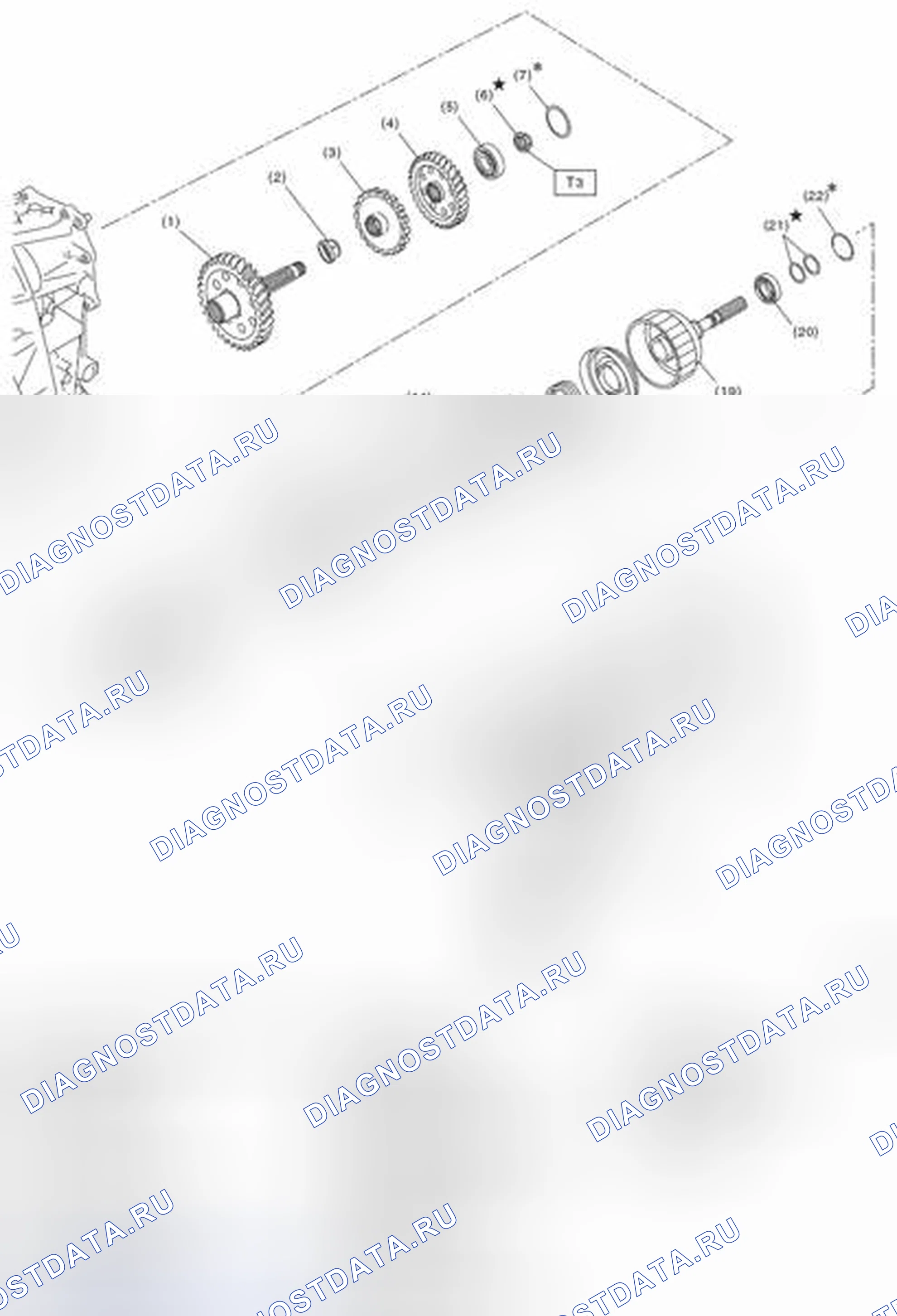 Рис. 384: СЛУЧАЙ ПЕРЕНОСА И УДЛИНЕНИЯ. Subaru Impreza WRX GE рестайлинг
