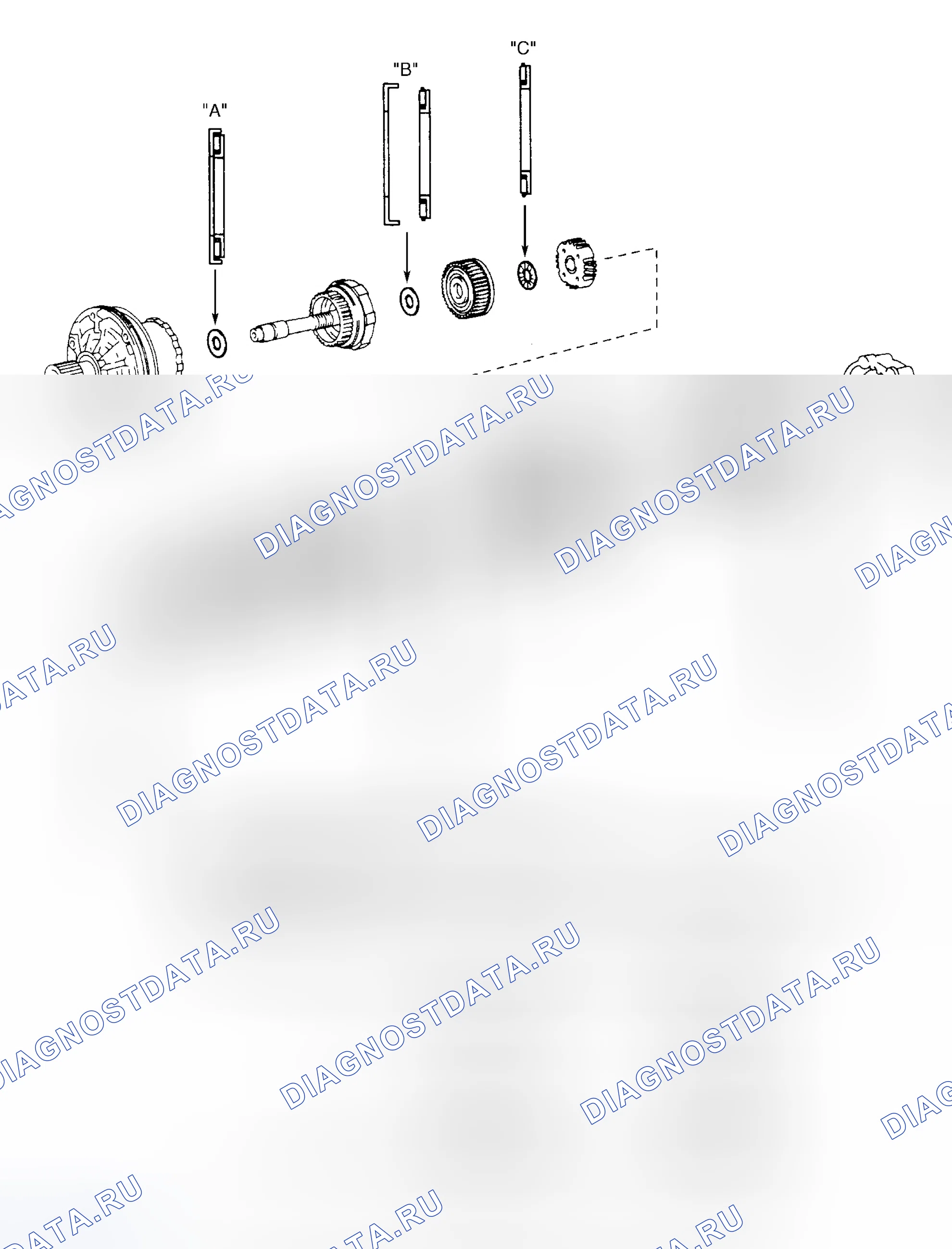 Рис. 62. Toyota Avalon XX20 рестайлинг