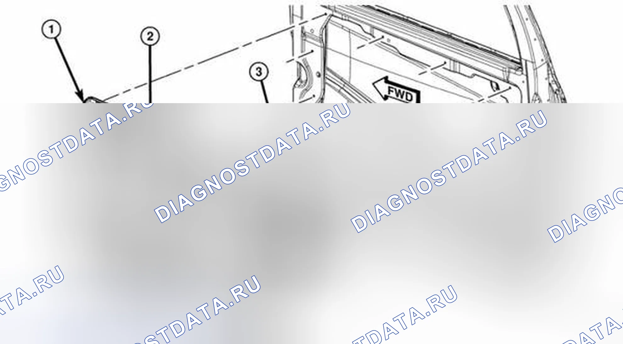 Рис. 60: ДЕМОНТАЖ. RAM Pickup 2500 