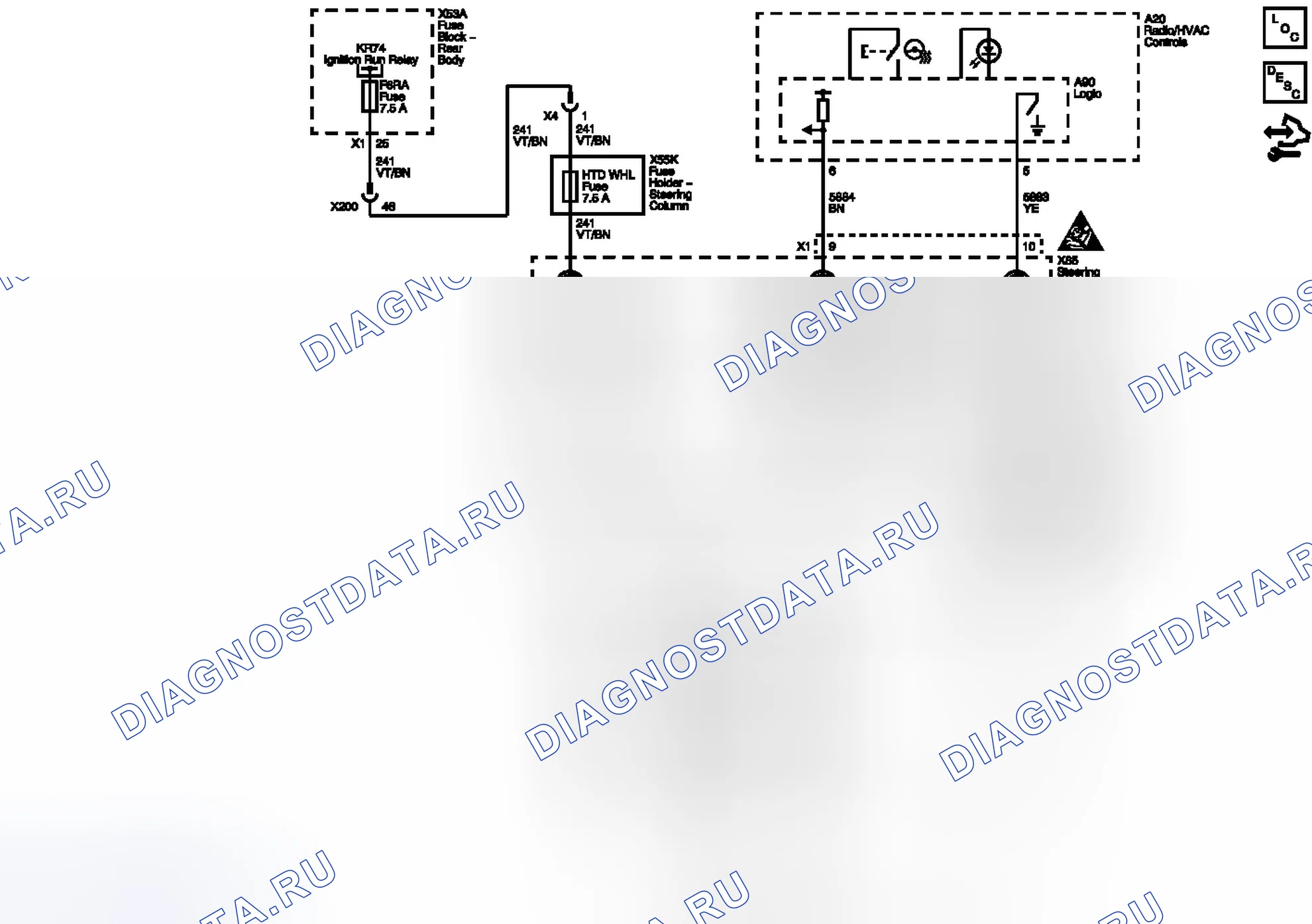 Рис. 1: UVD. Buick LaCrosse II