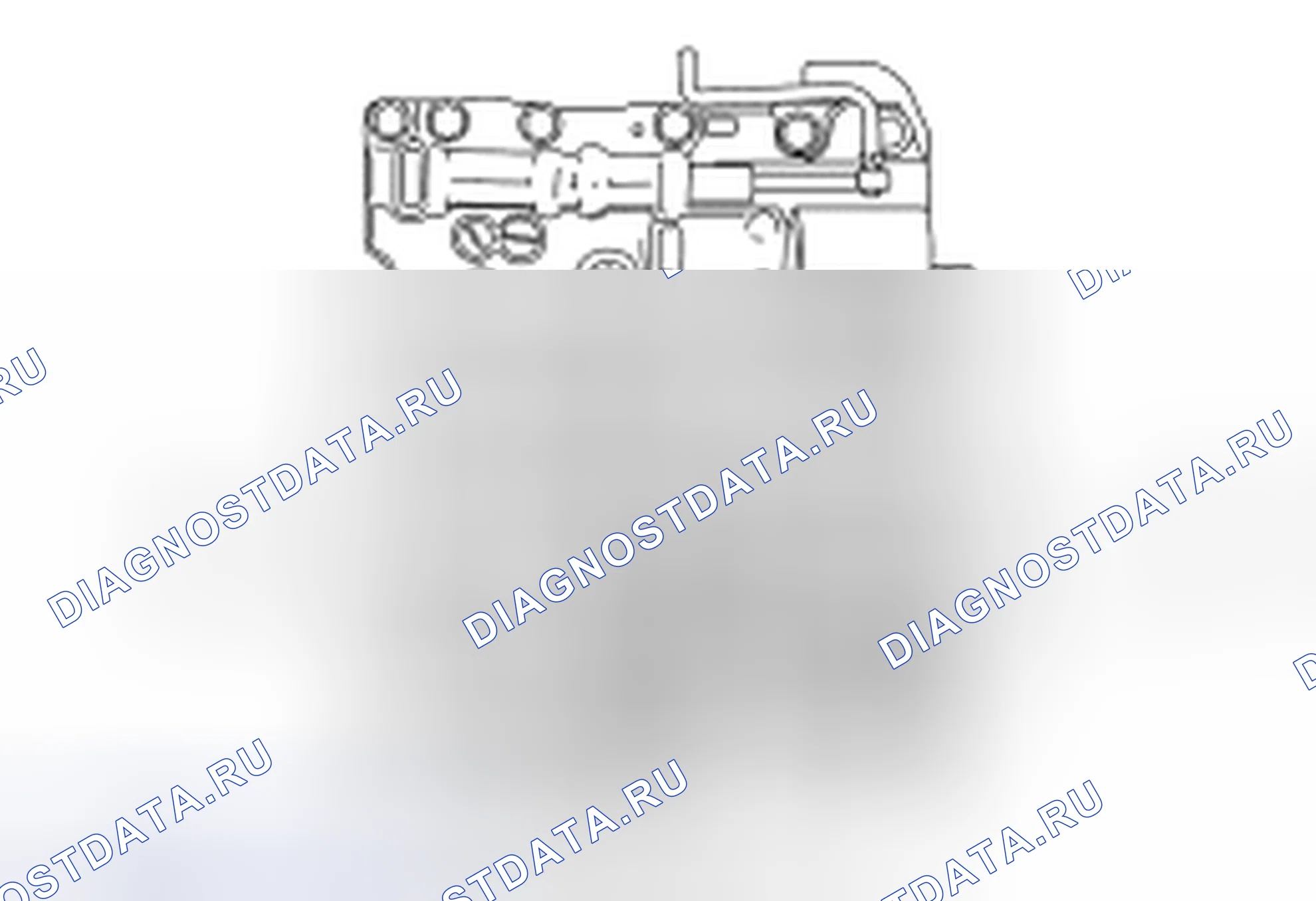 Рис. 74: Электромагниты переключения передач трансмиссия SSA, SSB. Hyundai Lafesta I