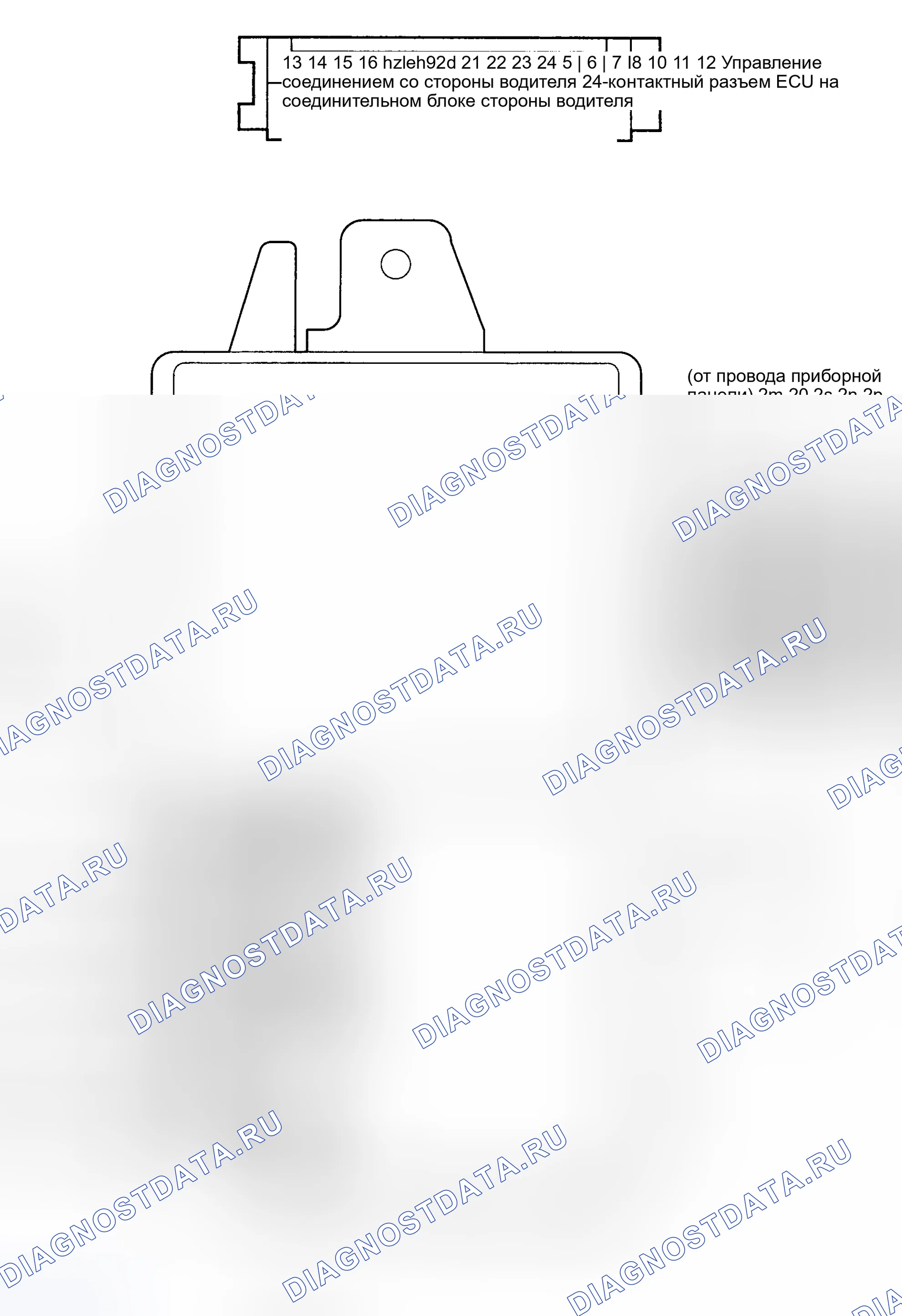 Рис. 38: ИНДИКАТОР ОТКРЫТОЙ ДВЕРИ. Toyota Camry XV30