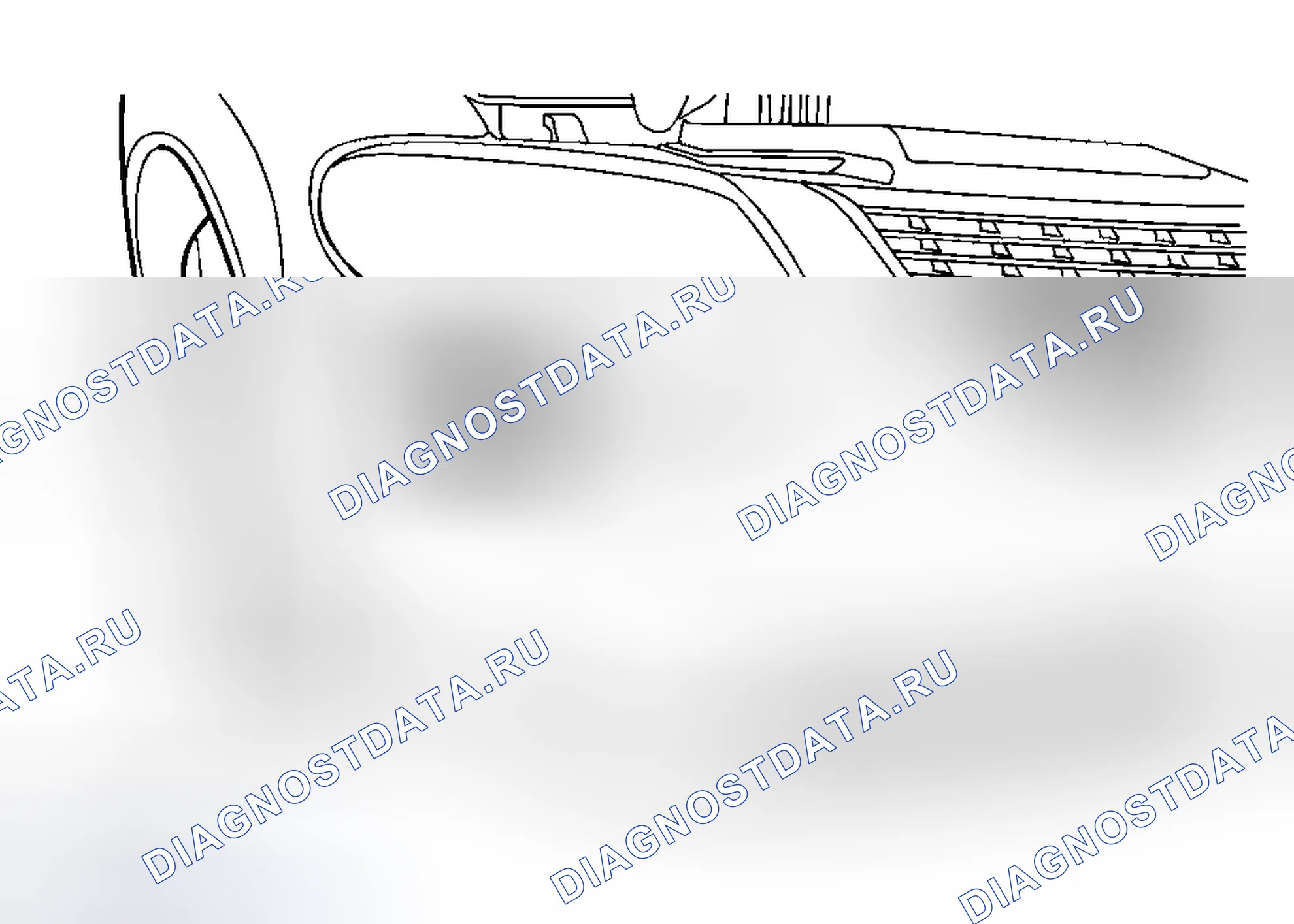 Рис. 1: ОПИСАНИЕ стеклоочистителей и омывателей. Dodge Grand Caravan IV