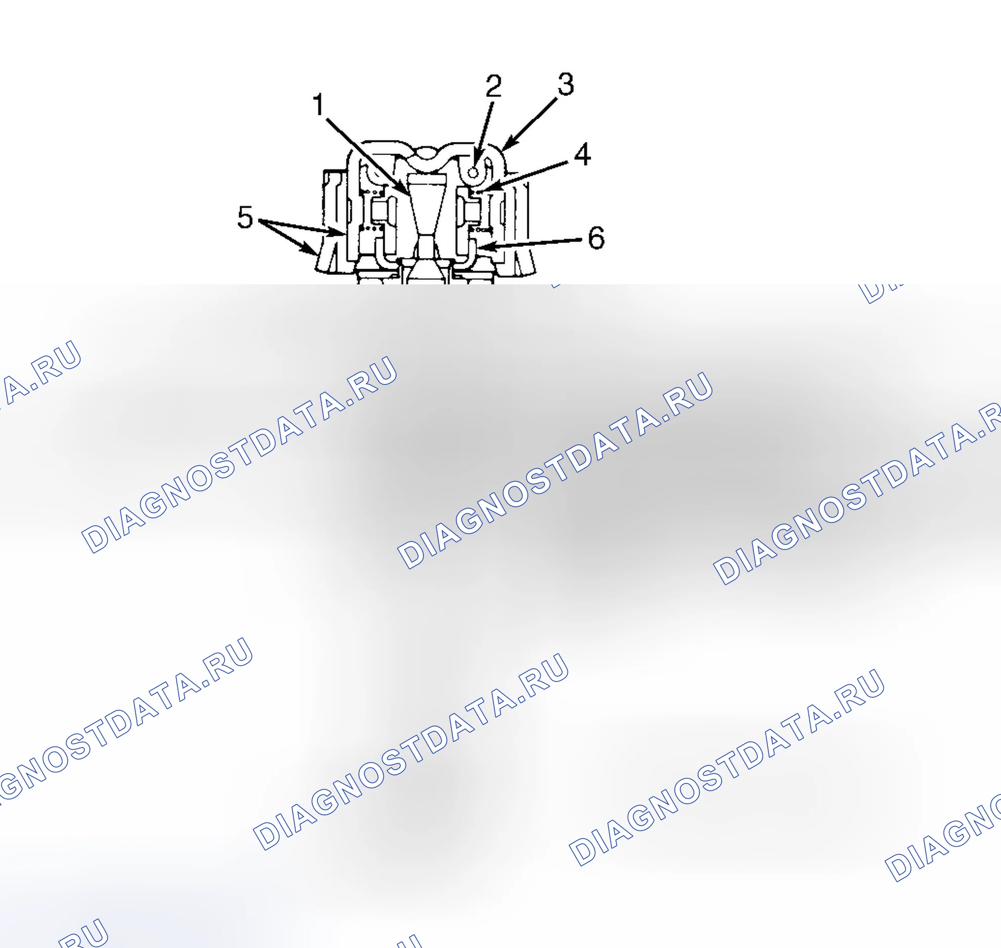 Рис. 21: Разборка и повторная сборка. Ford Aspire I