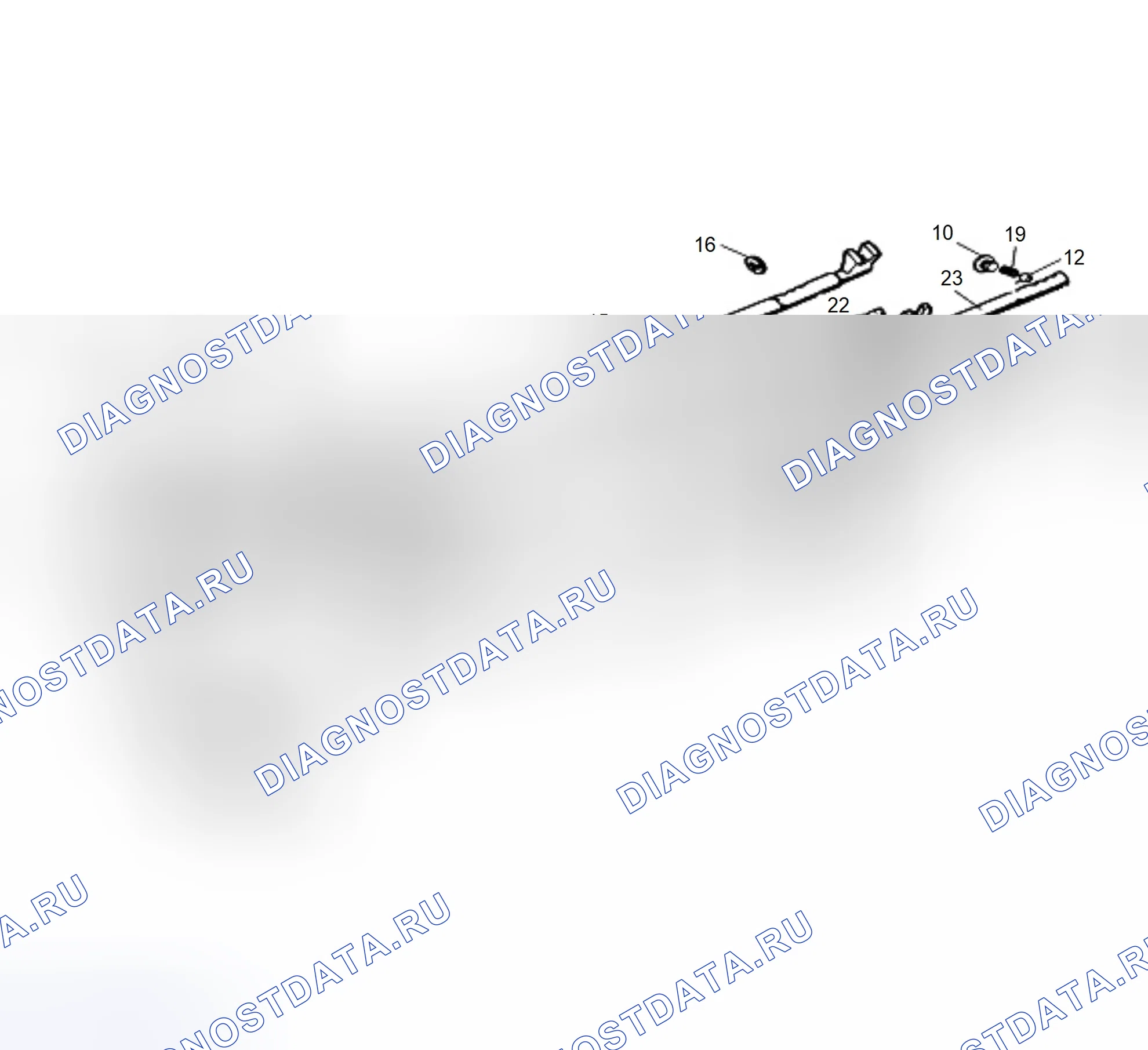 Схема расположения узла трансмиссии — Great Wall Wingle-5-Cng. Great-Wall Wingle 5 CNG I