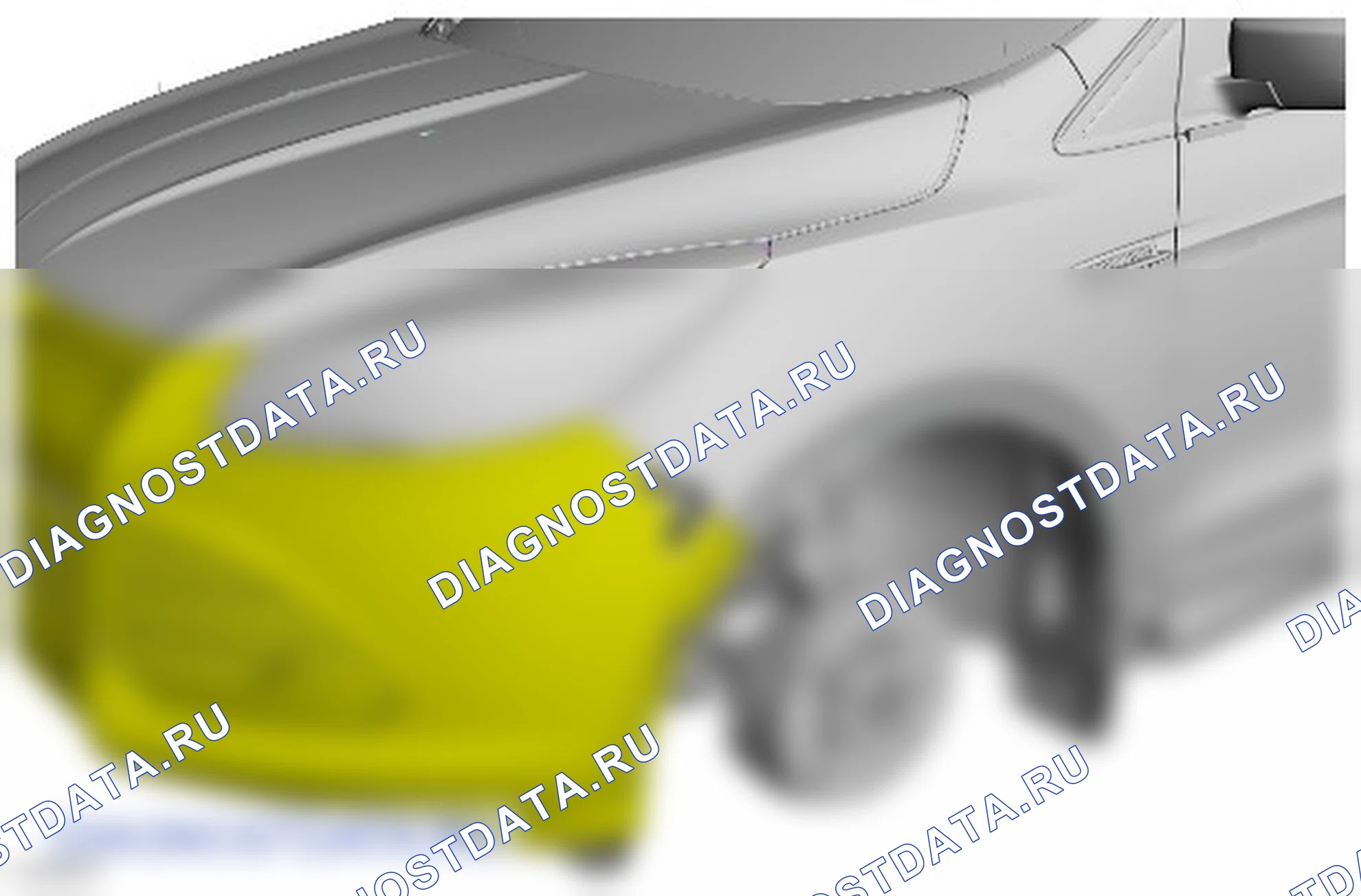 Как снять и установить лампу габаритного огня. Ford Kuga II