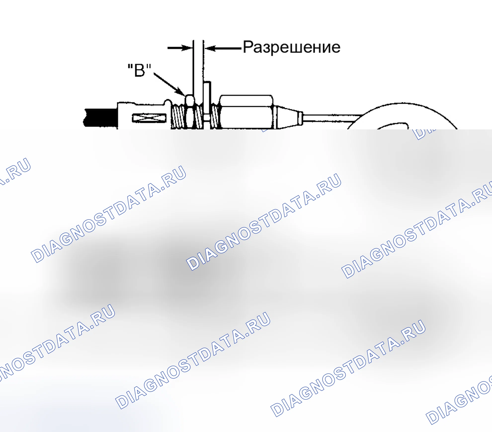 Рис. 1: КАБЕЛЬ УСКОРИТЕЛЯ. Honda Passport II