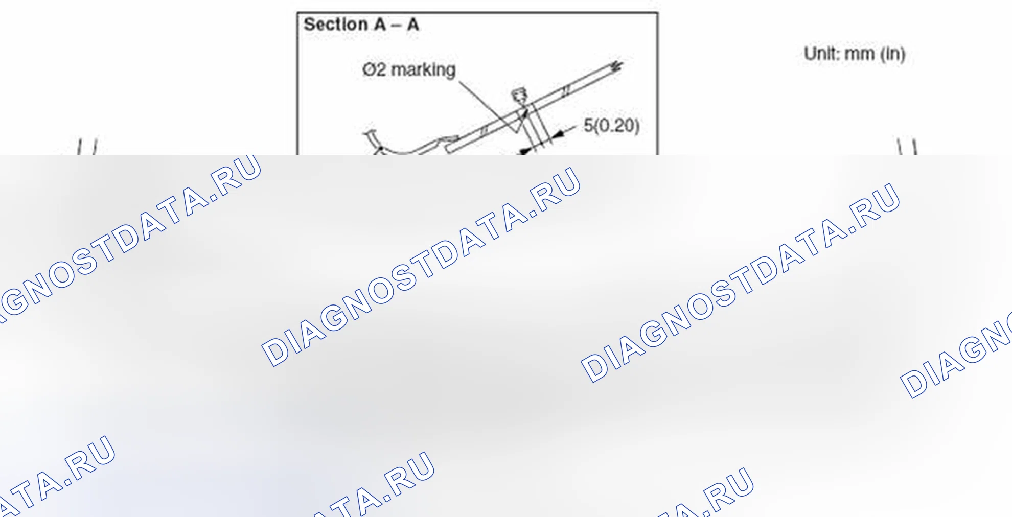 Рис. 48: > > B < < УСТАНОВКА РЫЧАГА СТЕКЛООЧИСТИТЕЛЯ И ЛЕЗВИЯ В СБОРЕ. Honda e:NP1 I