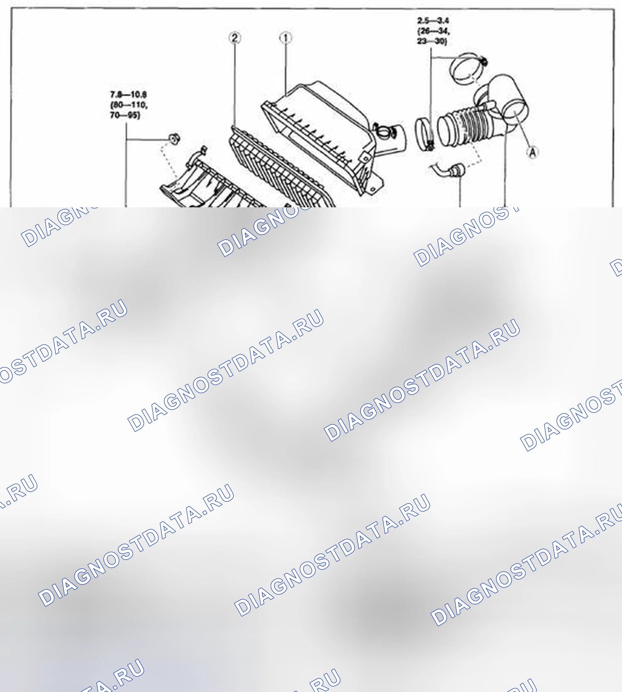 Рис. 141: Шаг 1 (6MT). Mazda MX-5 NC рестайлинг