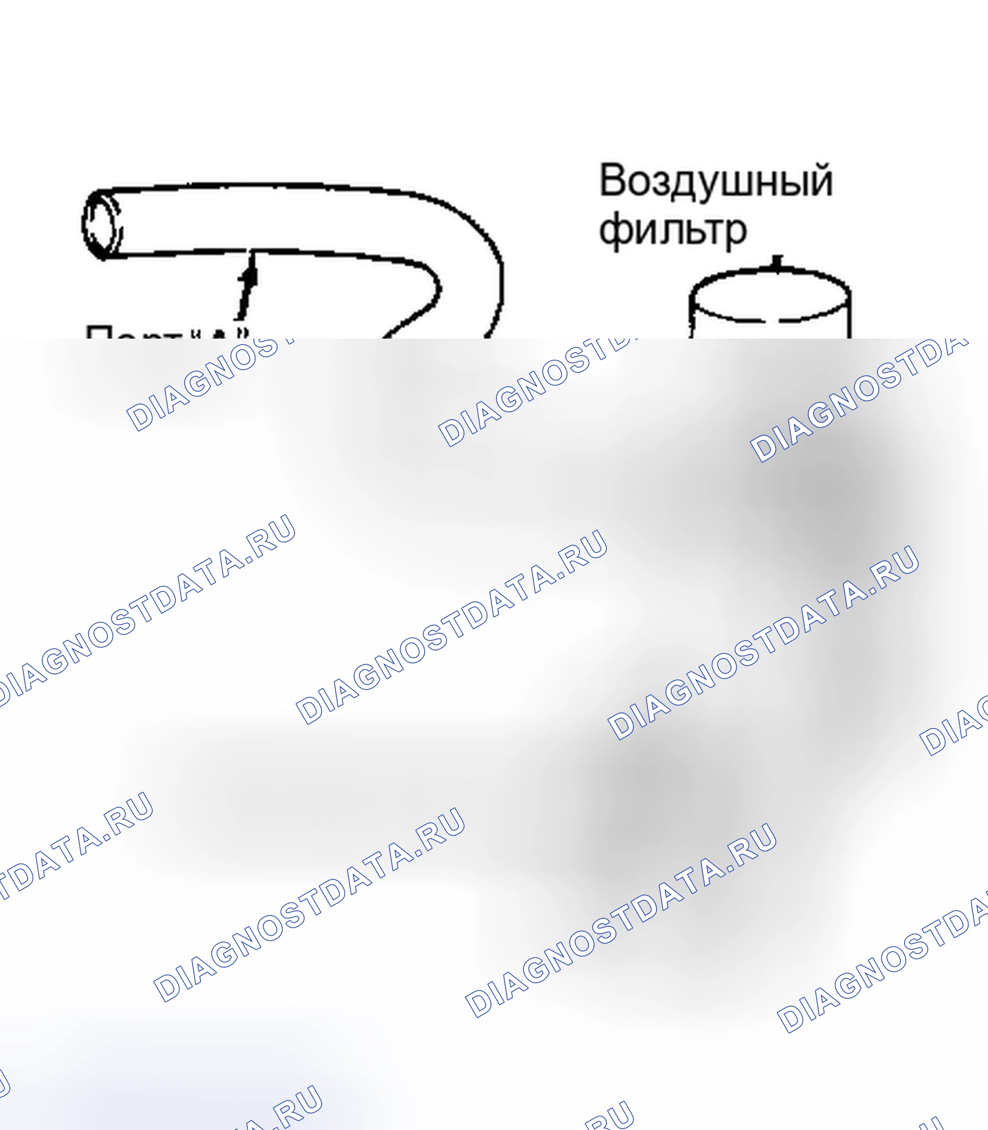 Рис. 105: ЭЛЕКТРОМАГНИТ РЕГУЛЯТОРА РАЗРЕЖЕНИЯ рециркуляция отработавших газов (2.2L NON-TURBO). Ford Escort V