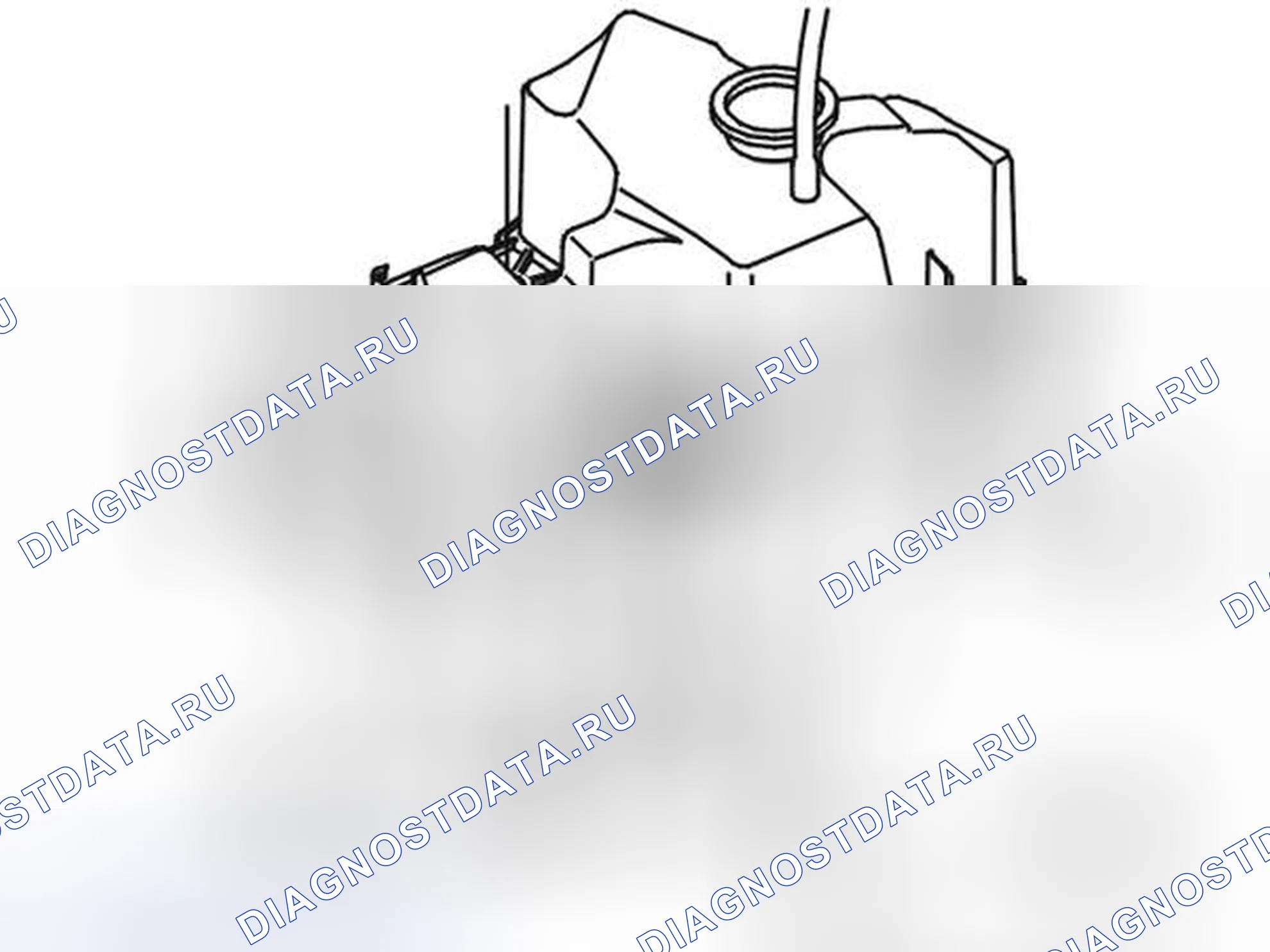 Рис. 242: Расположение компонентов. Volvo V70 II