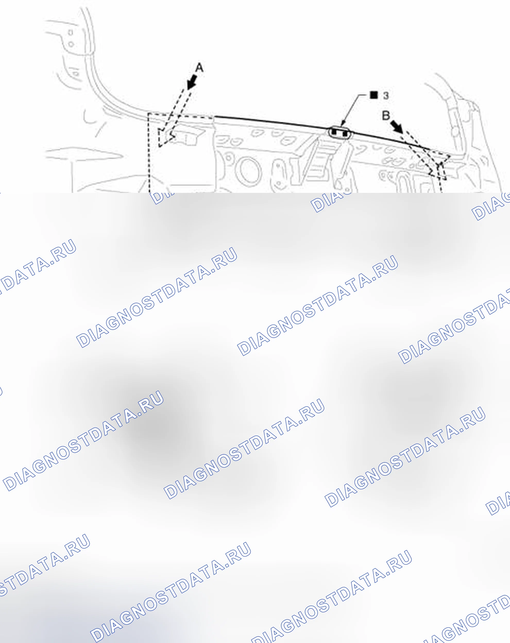 Рис. 261: Задняя концевая поперечина. Infiniti EX37 I