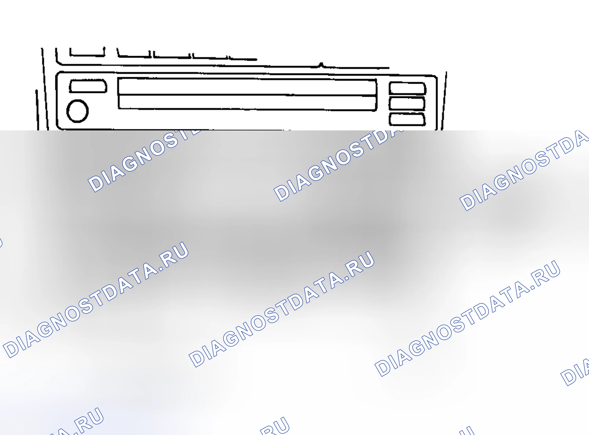 Рис. 1: ПОИСК ДИАГНОСТИЧЕСКИХ КОДОВ НЕИСПРАВНОСТЕЙ. BMW M5 E39