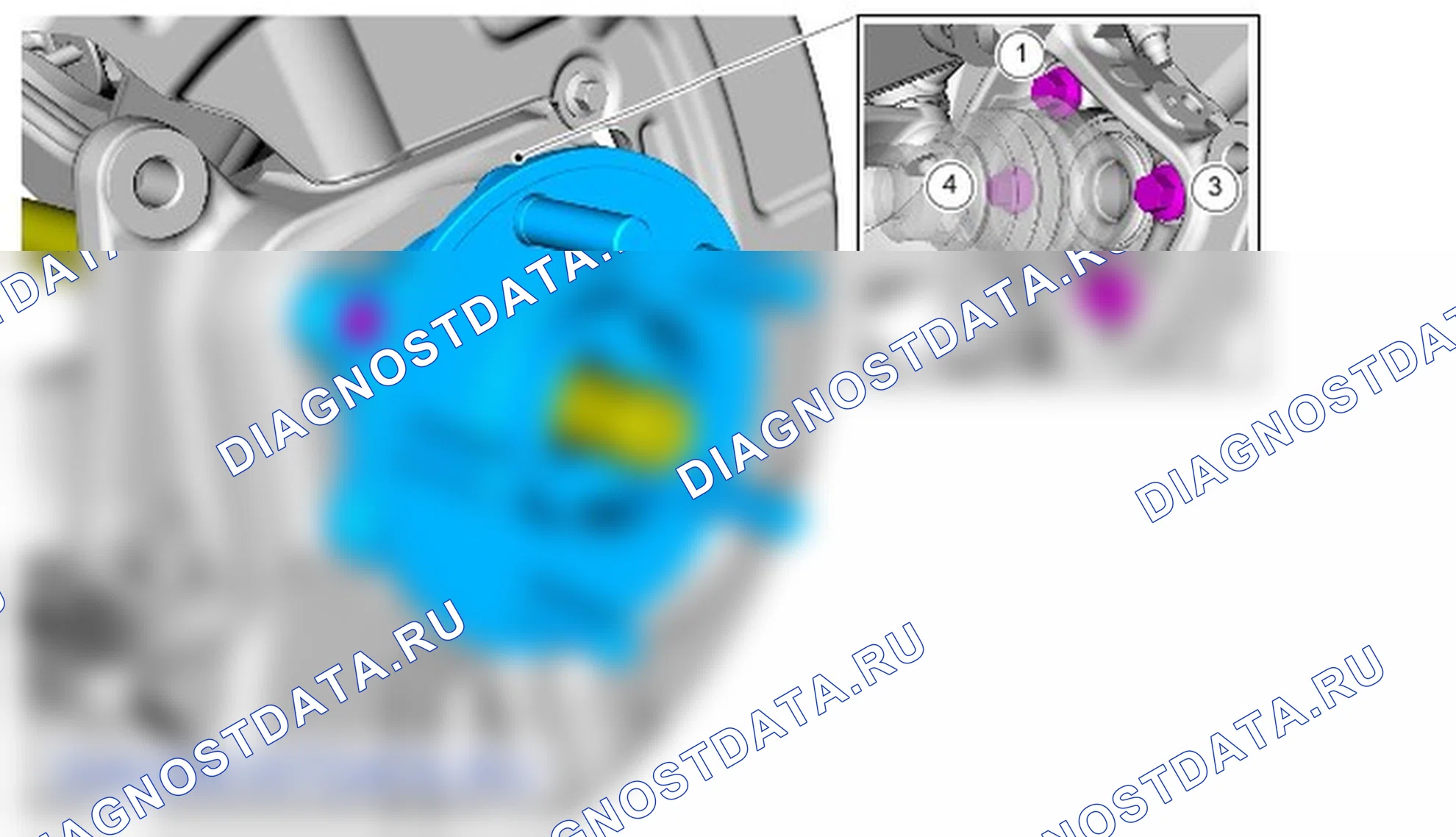 Как снять и установить подшипник колеса и ступицу колеса. Ford Galaxy III
