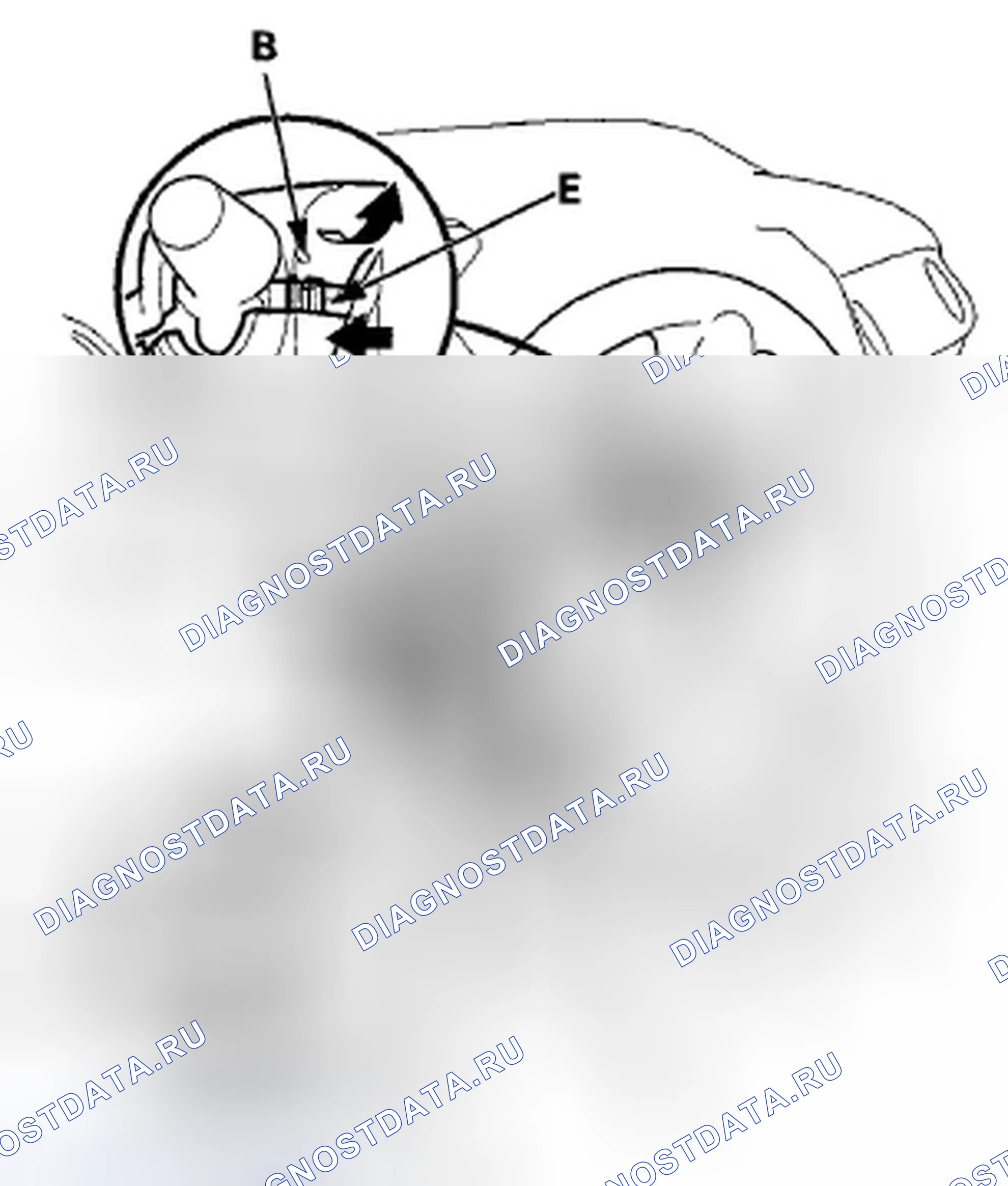 Рис. 58: Снятие/установка крышки колонны. Honda Insight ZE2