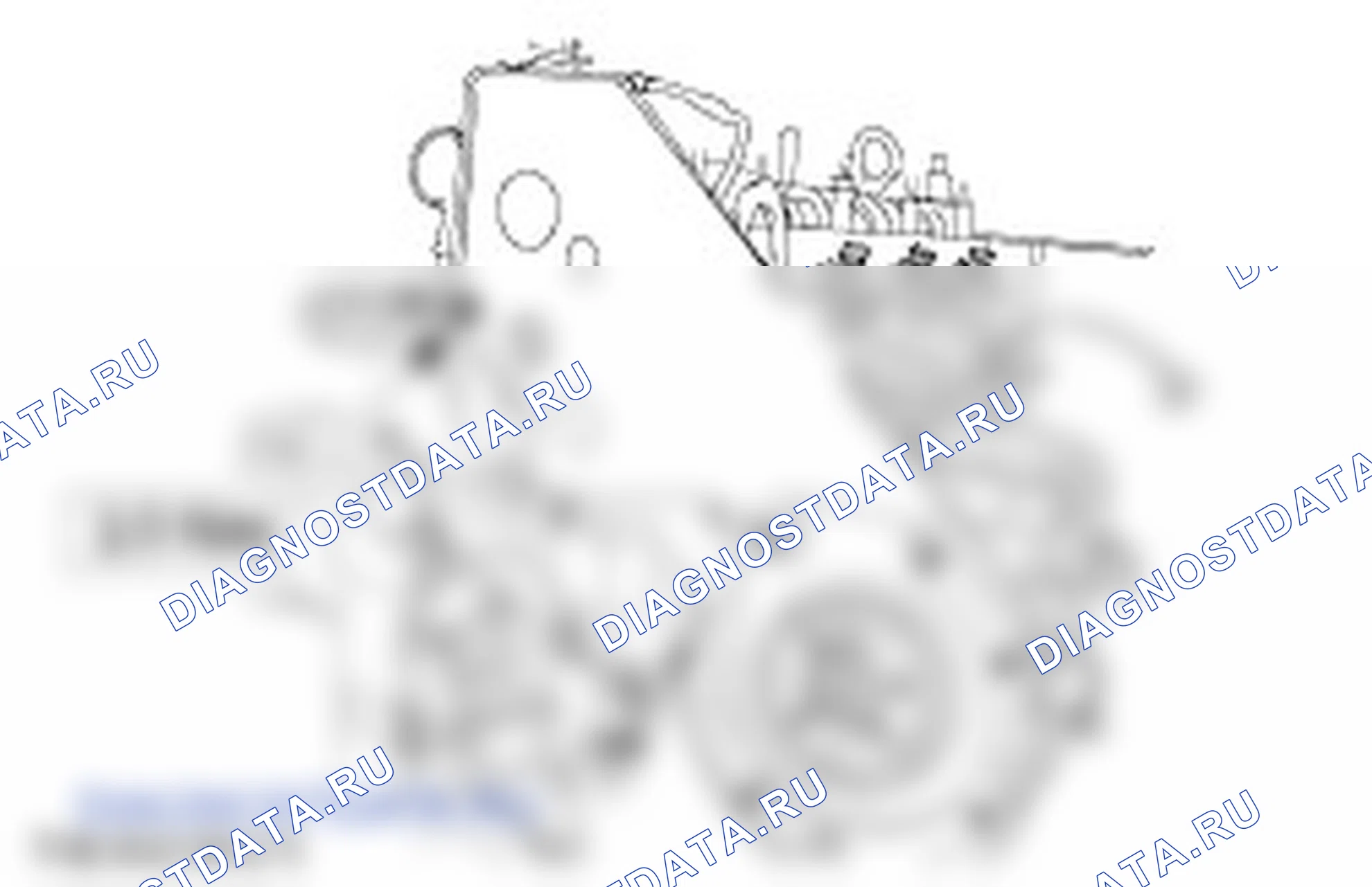Сборка двигателя. Ford Transit Connect I
