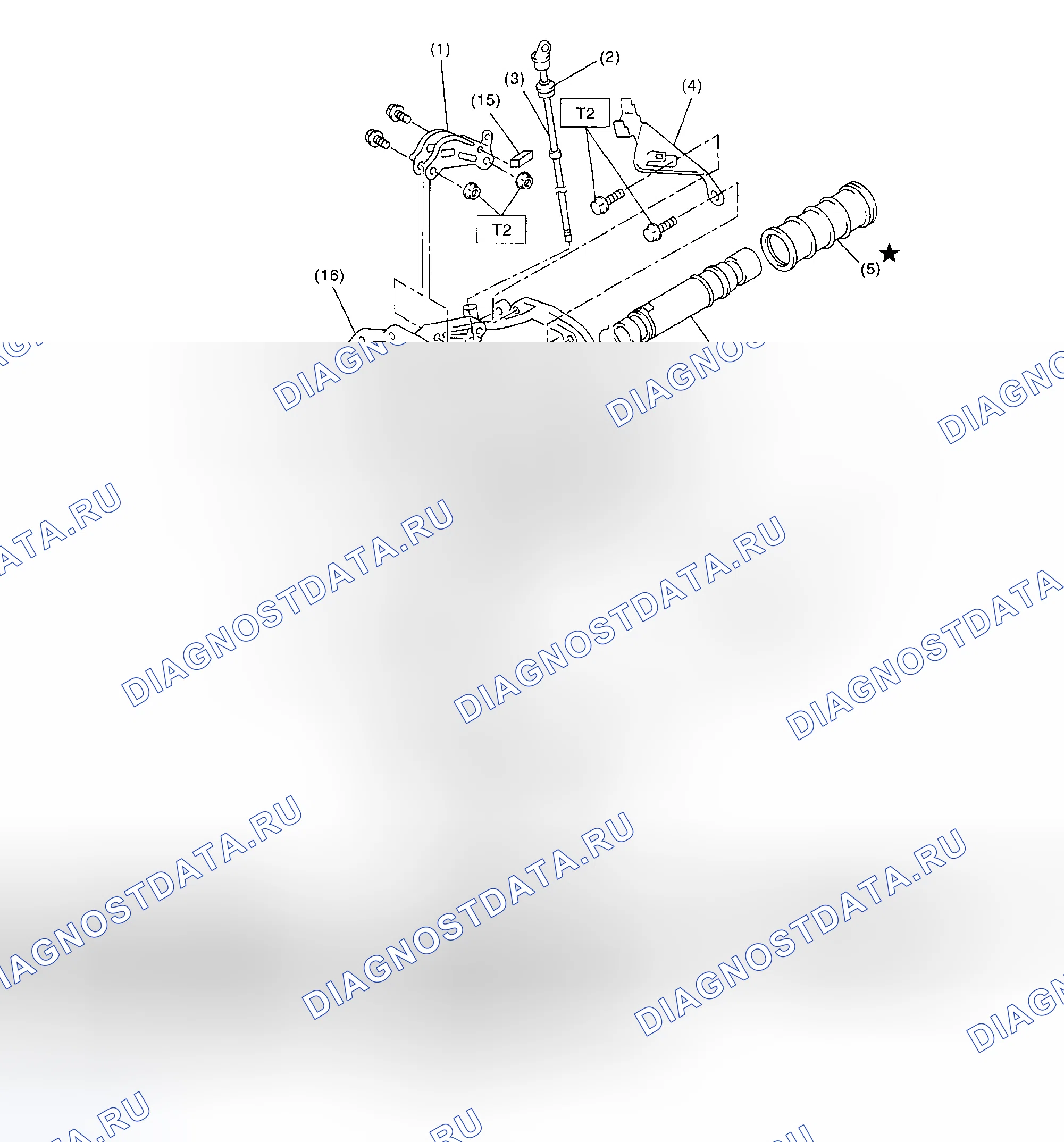 Рис. 104: МУФТА И КАРТЕР ГИДРОТРАНСФОРМАТОРА. Subaru Impreza WRX GD/GG рестайлинг