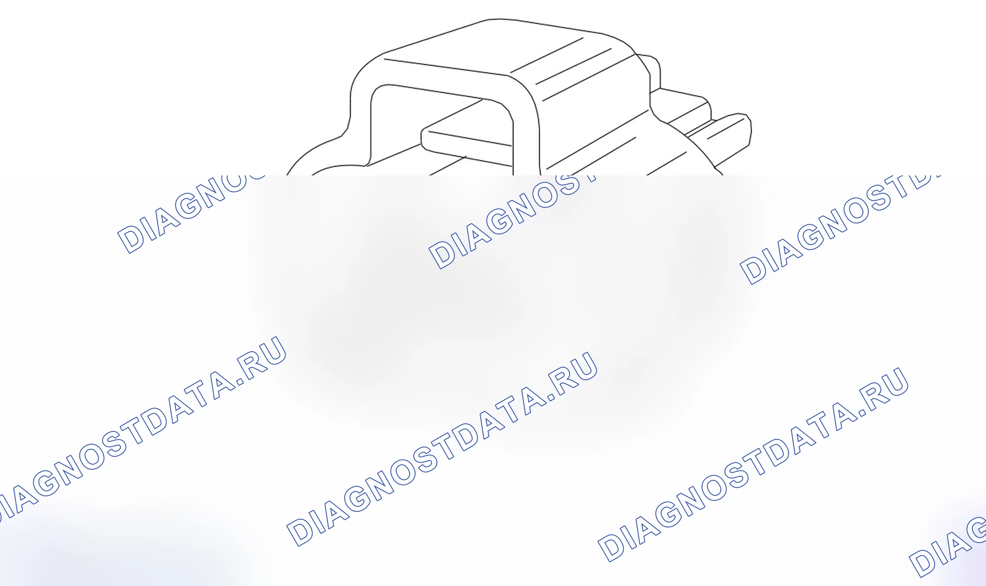 Распиновка разъёма B1_X121. Opel Zafira B