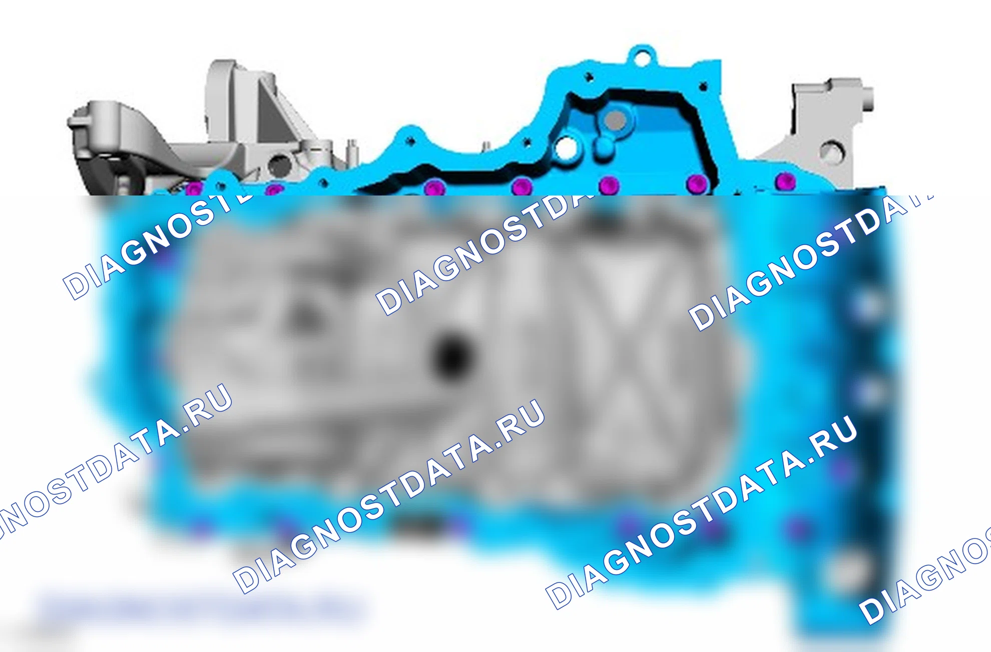 Сборка двигателя. Ford Galaxy III