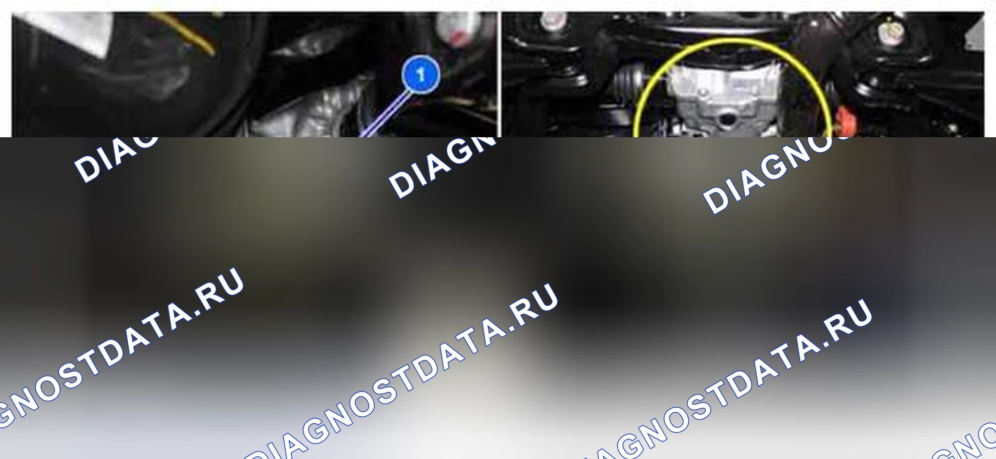 Рис. 92: Расположение компонентов. Hyundai Santa Fe III