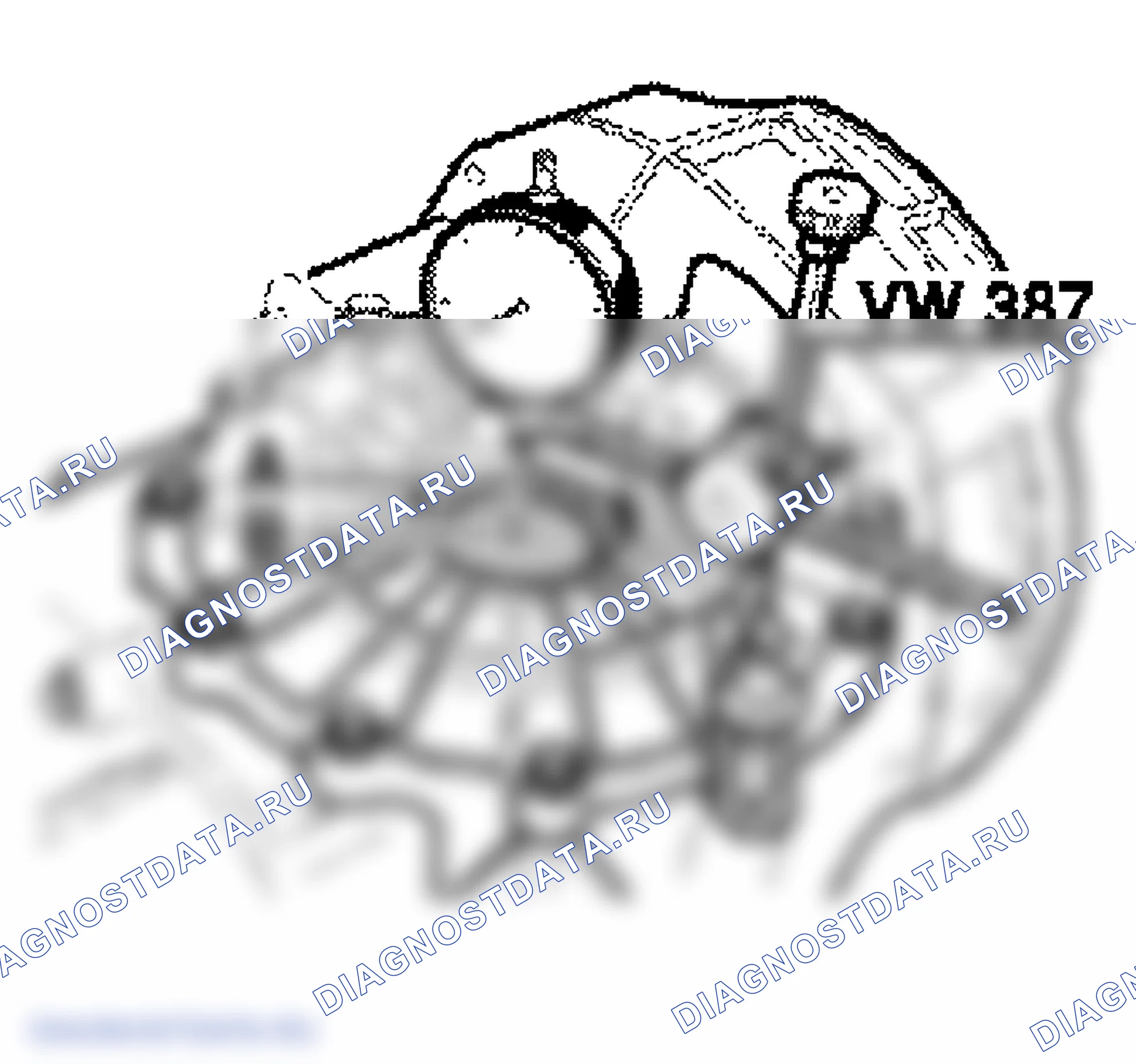 Рис. 77: Определение толщины диска S1 и S2. Porsche 911 Carrera 996 рестайлинг