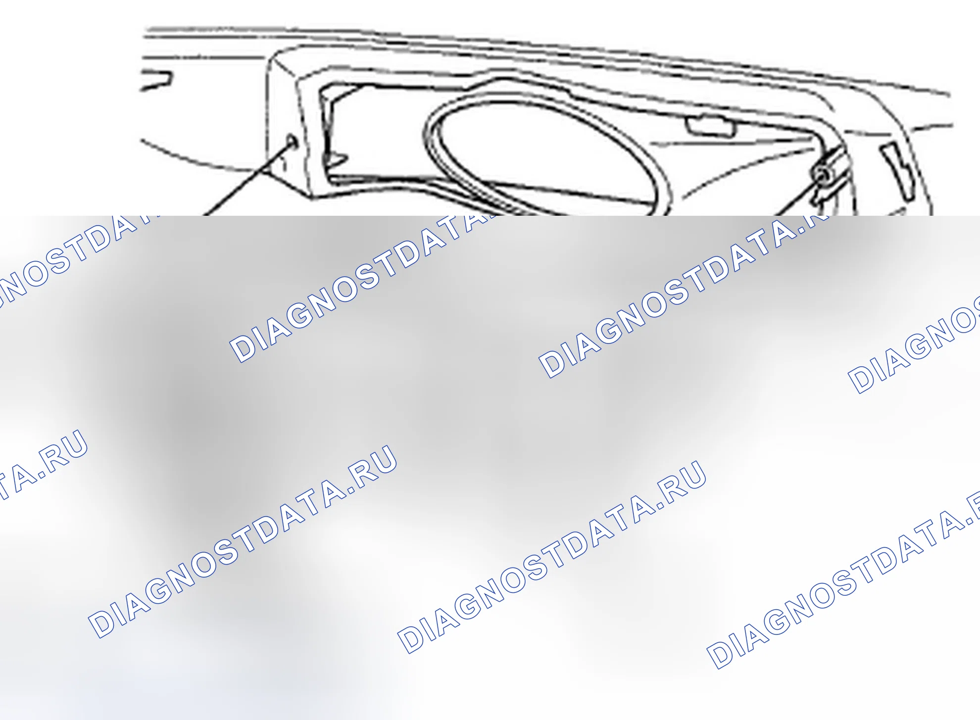 Рис. 19: Замена противотуманного света. Honda Crosstour I