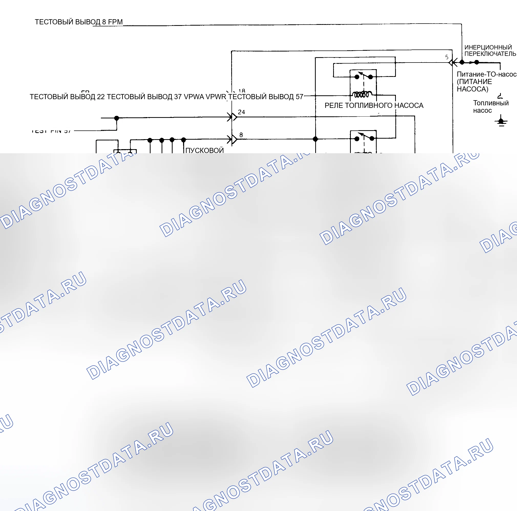 Рис. 39: 2.5L АКПП AXOD MPFI. Ford Taurus I