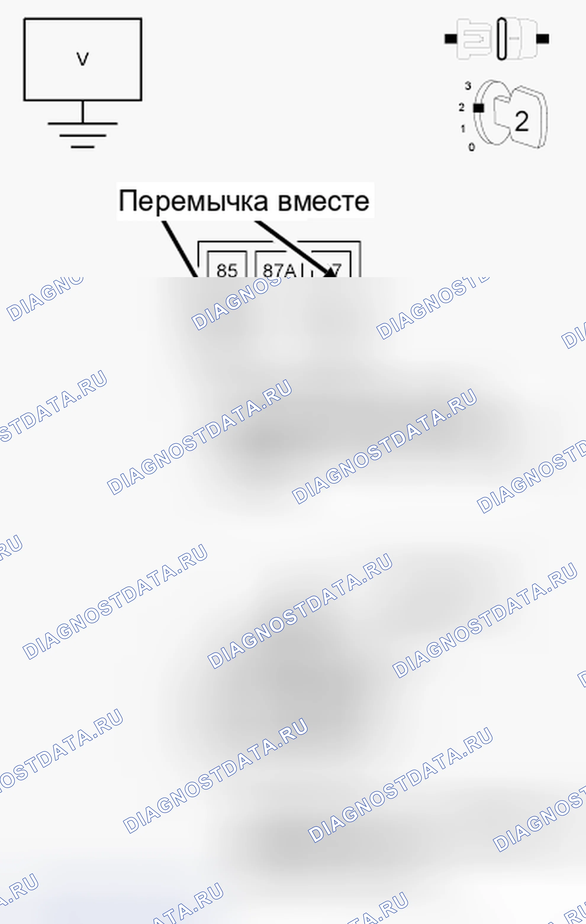 Рис. 110: Диагностический тест. Jeep Liberty II