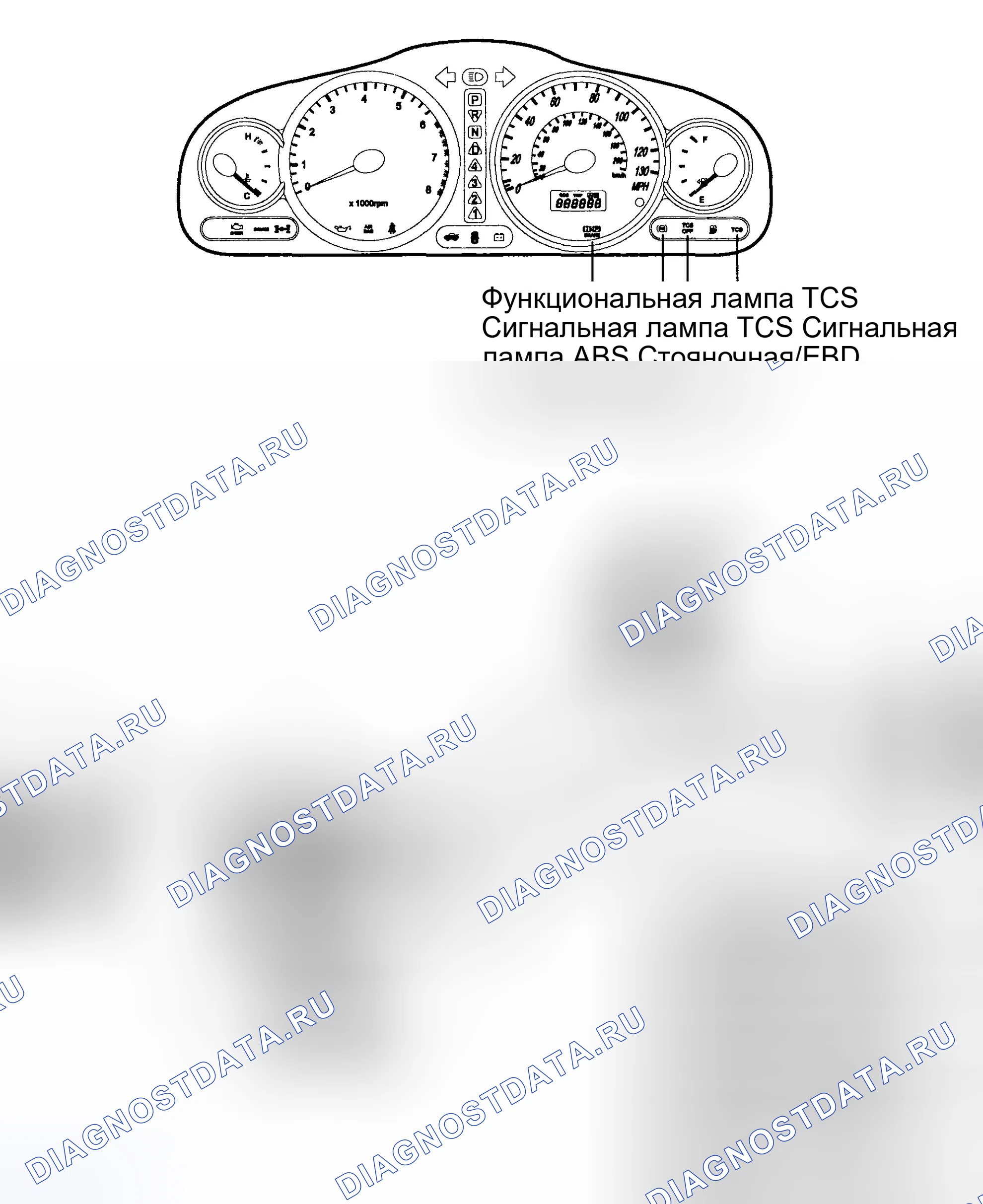Рис. 1: КОМПОНЕНТЫ. Hyundai Santa Fe I