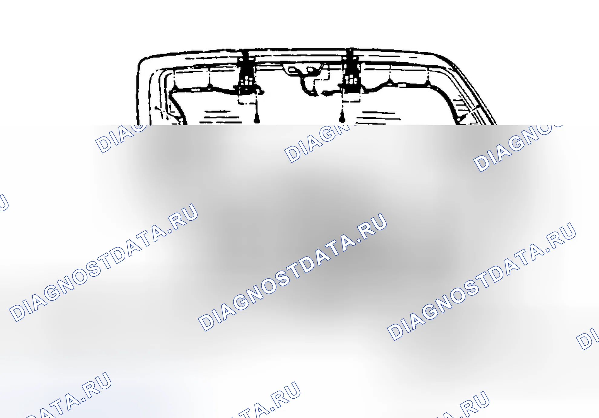 Рис. 12: ТЕСТ 9A - РЕМОНТ ЦЕПИ ДАТЧИКА КОСЯКА ДВЕРИ. Jeep Grand Cherokee ZJ