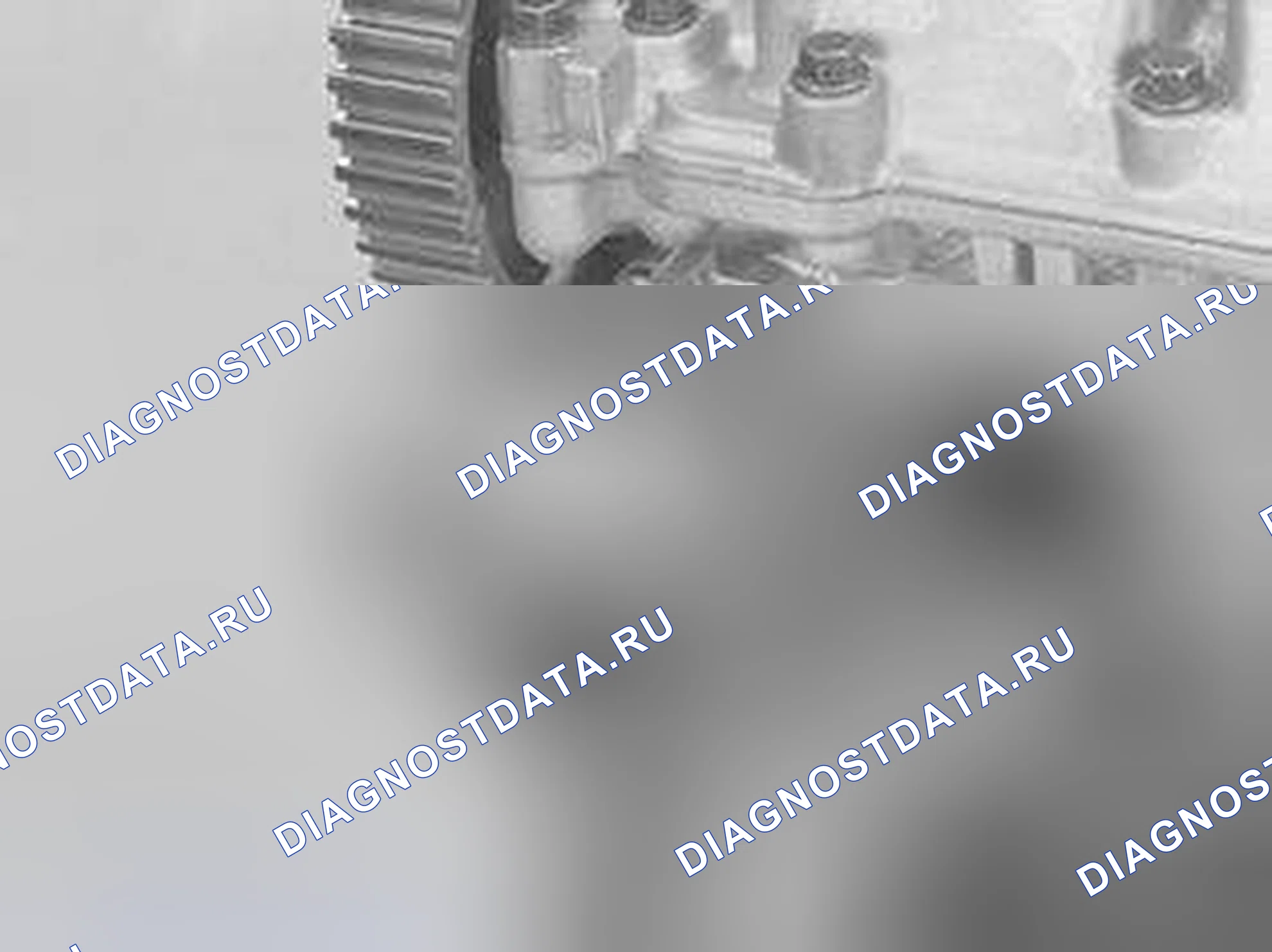 Рис. 890: ДЕМОНТАЖ КОРПУСА ТЕРМОСТАТА И ТЕРМОРЕГУЛЯТОРА. Volvo XC90 I