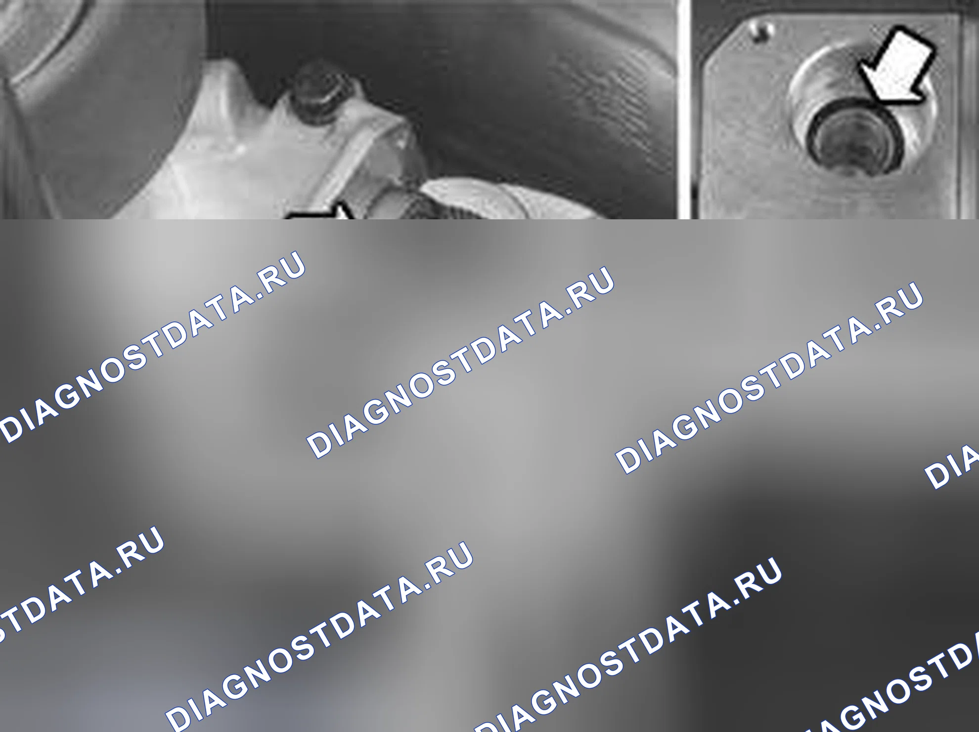 Рис. 226: Удаление компонентов из активной муфты по требованию. Volvo V70 II