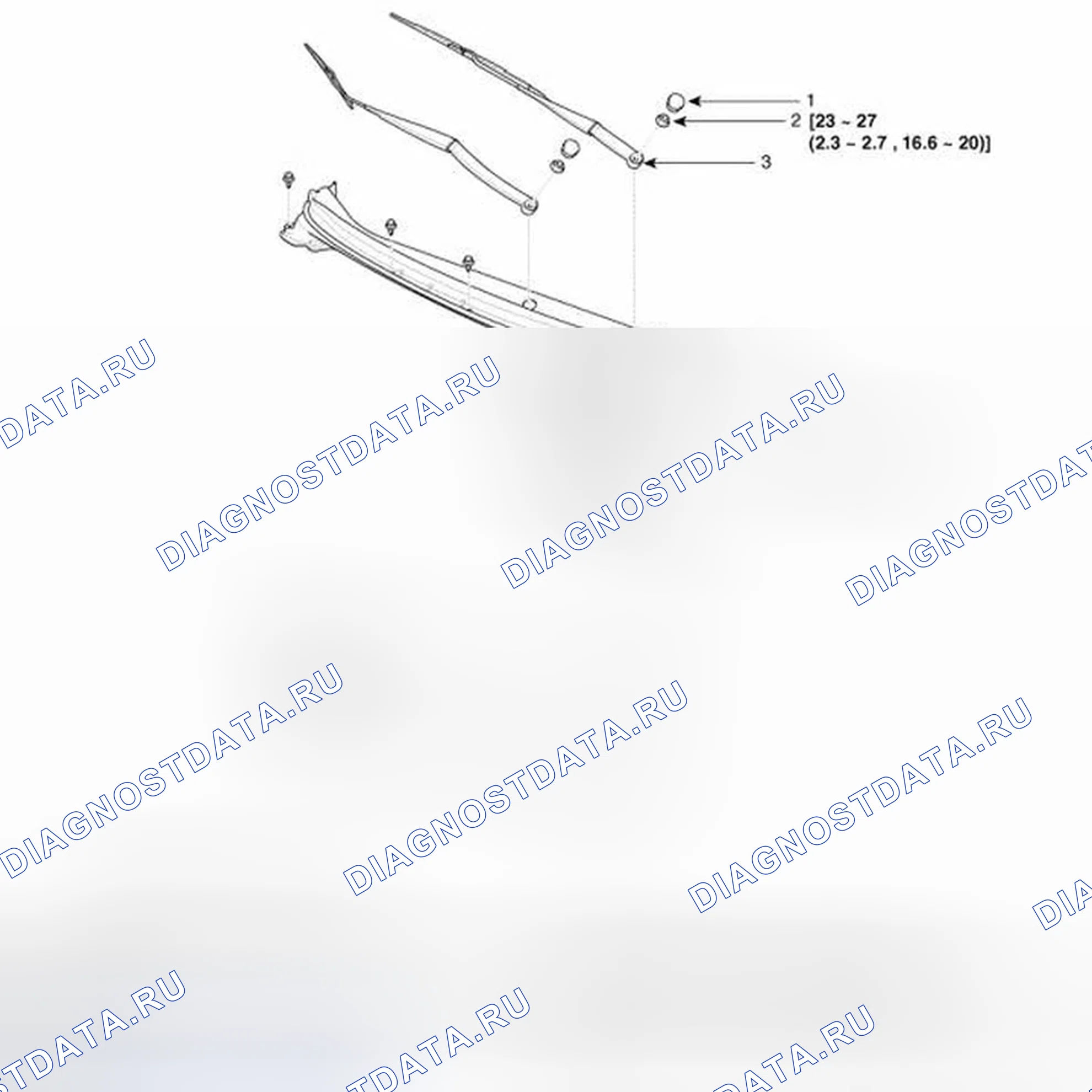 Рис. 11: Расположение компонентов. Hyundai Elantra V